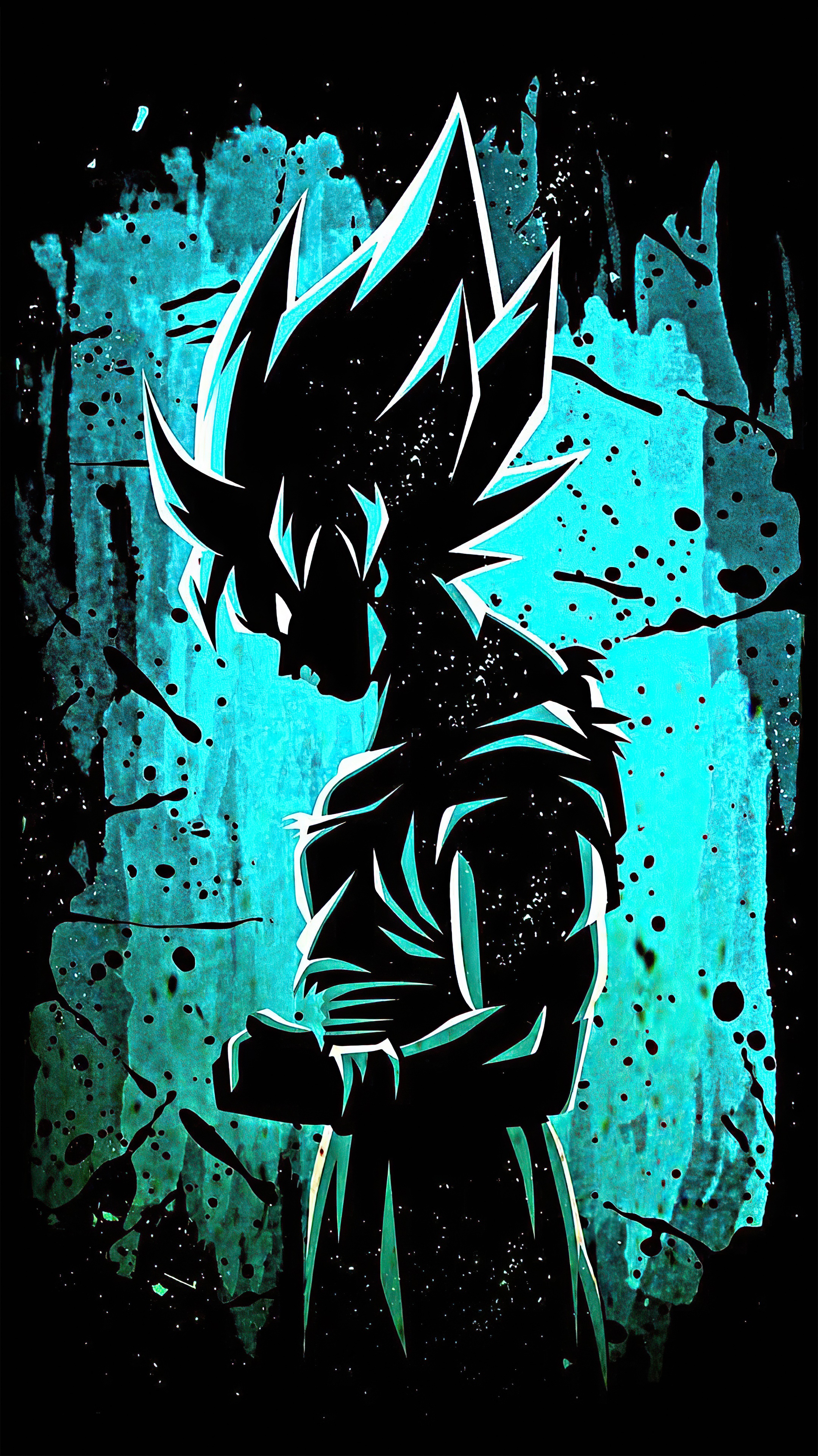 Goku from Dragon Ball Z artwork 4K HD Phone Wallpaper