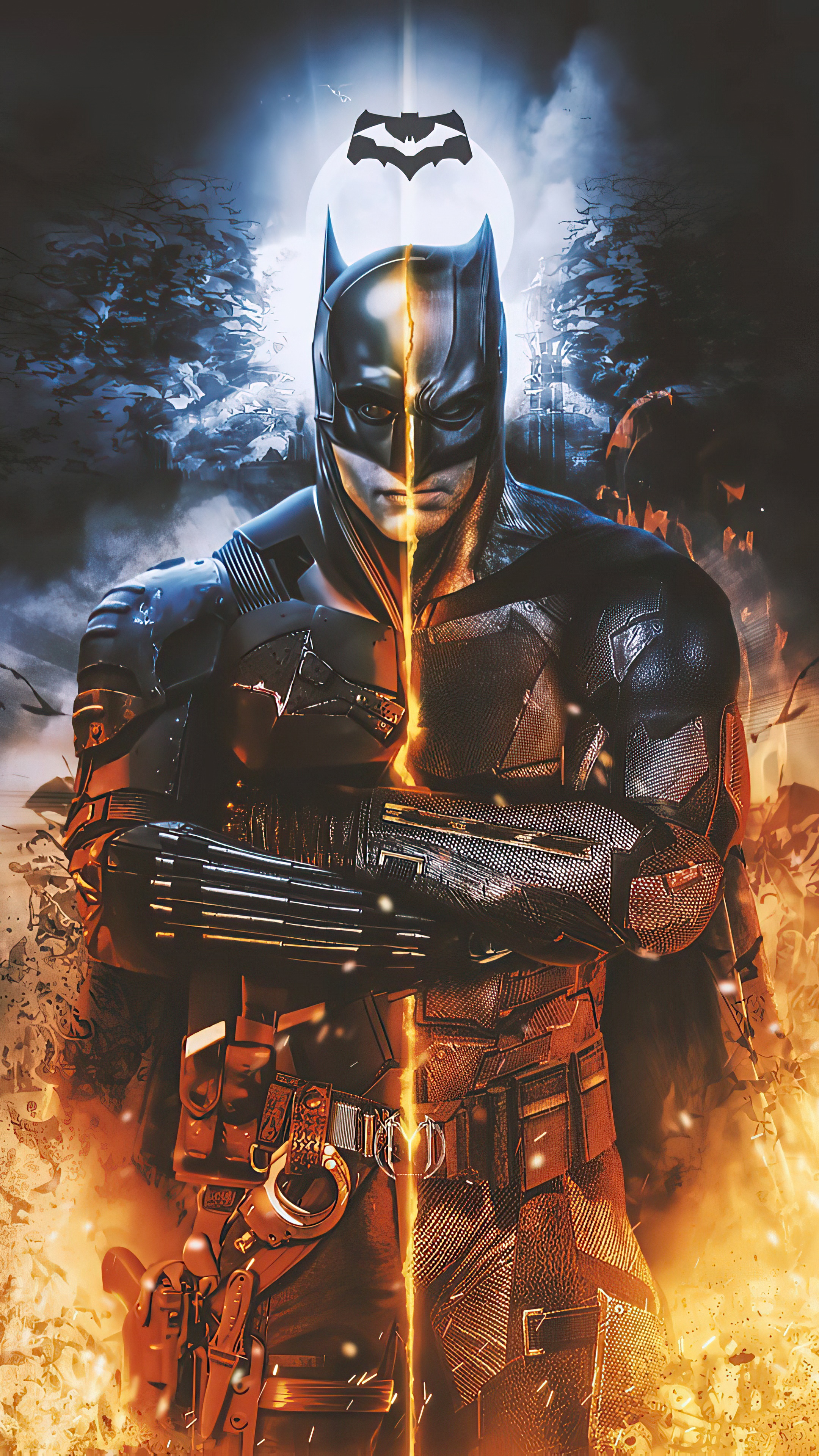 Batman from DC Comics Artwork 4K HD Phone Wallpaper