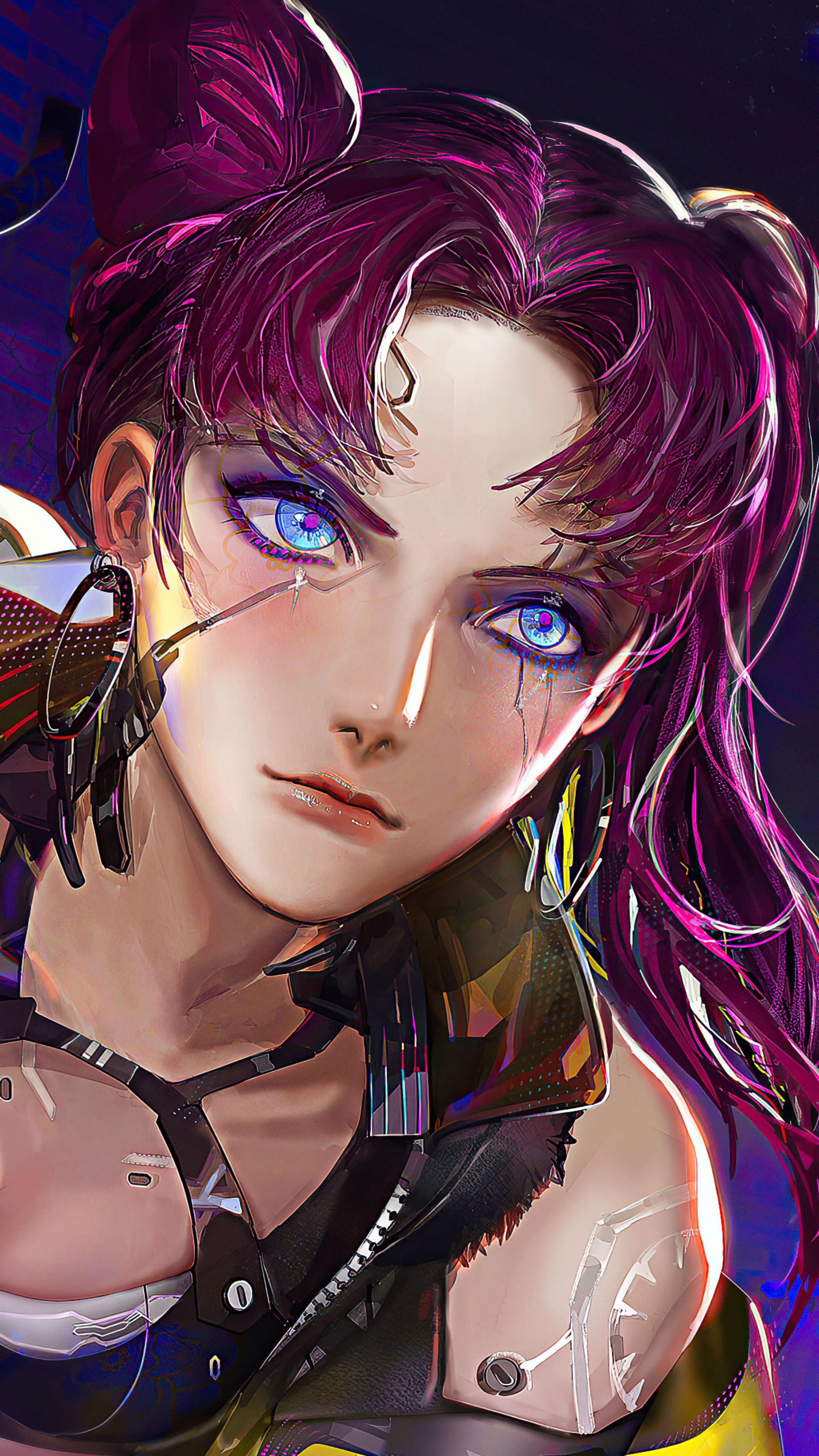K/DA Kai'Sa from League of Legends 4K HD Phone Wallpaper
