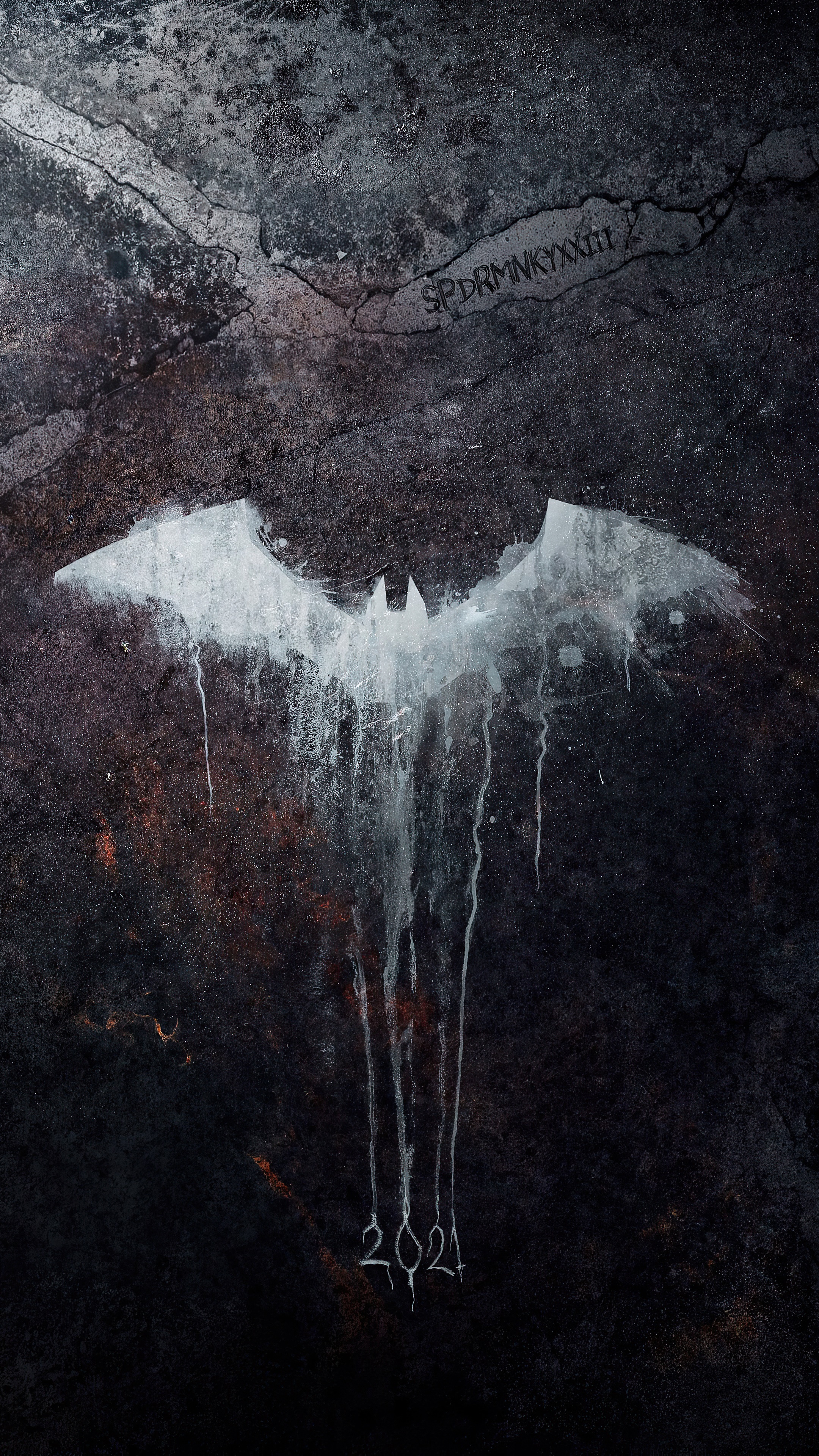 The Batman logo with 2021 HD Phone Wallpaper
