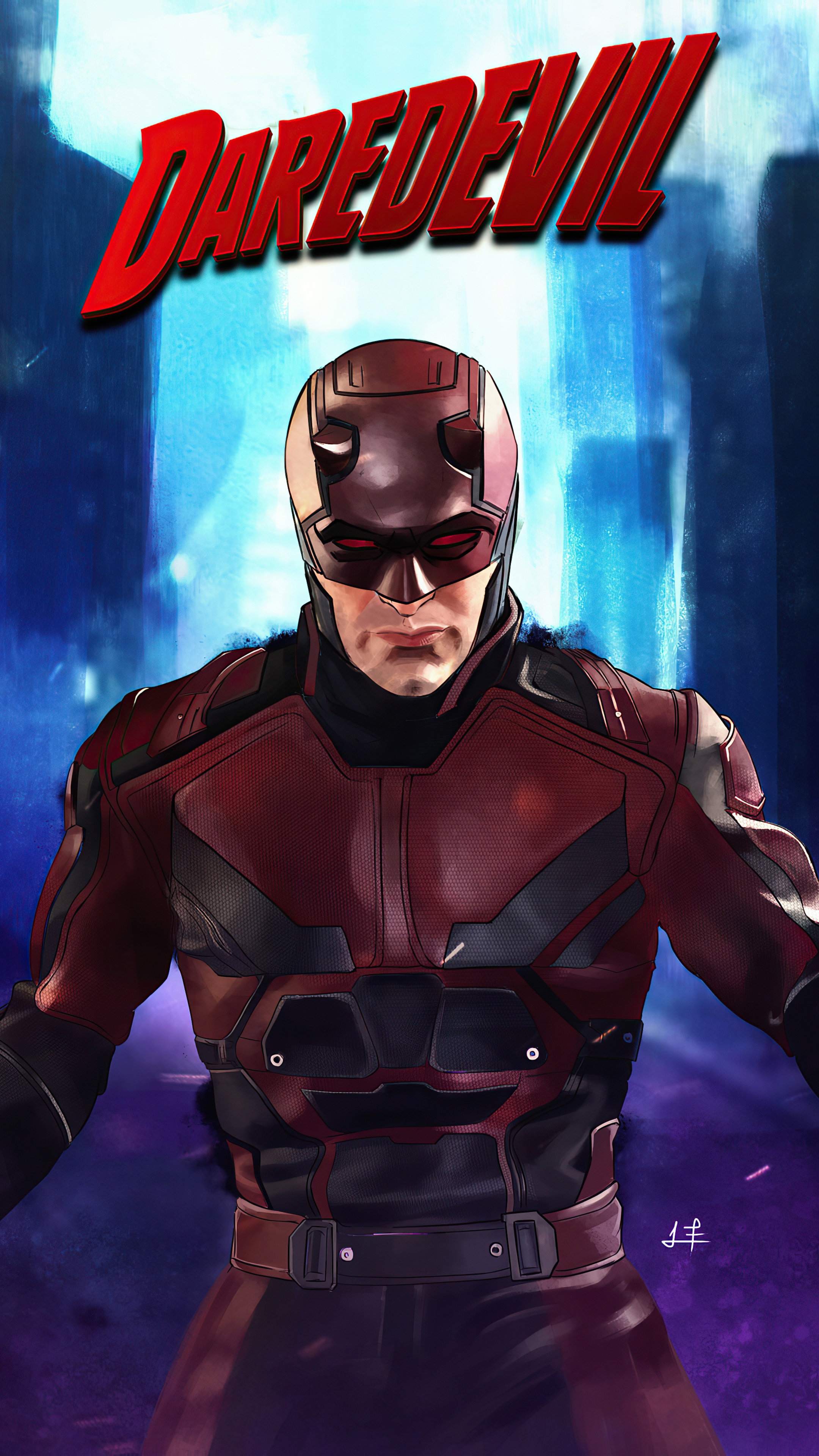 Daredevil from Marvel Comics HD Phone Wallpaper