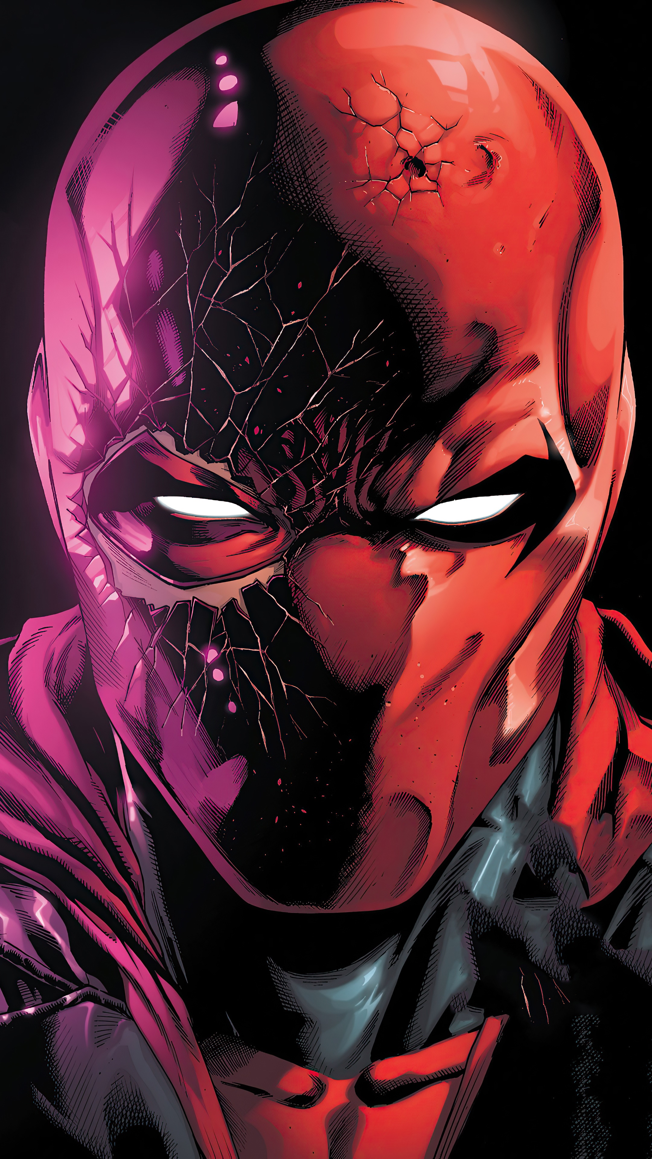 Red Hood artwork 4K HD Phone Wallpaper
