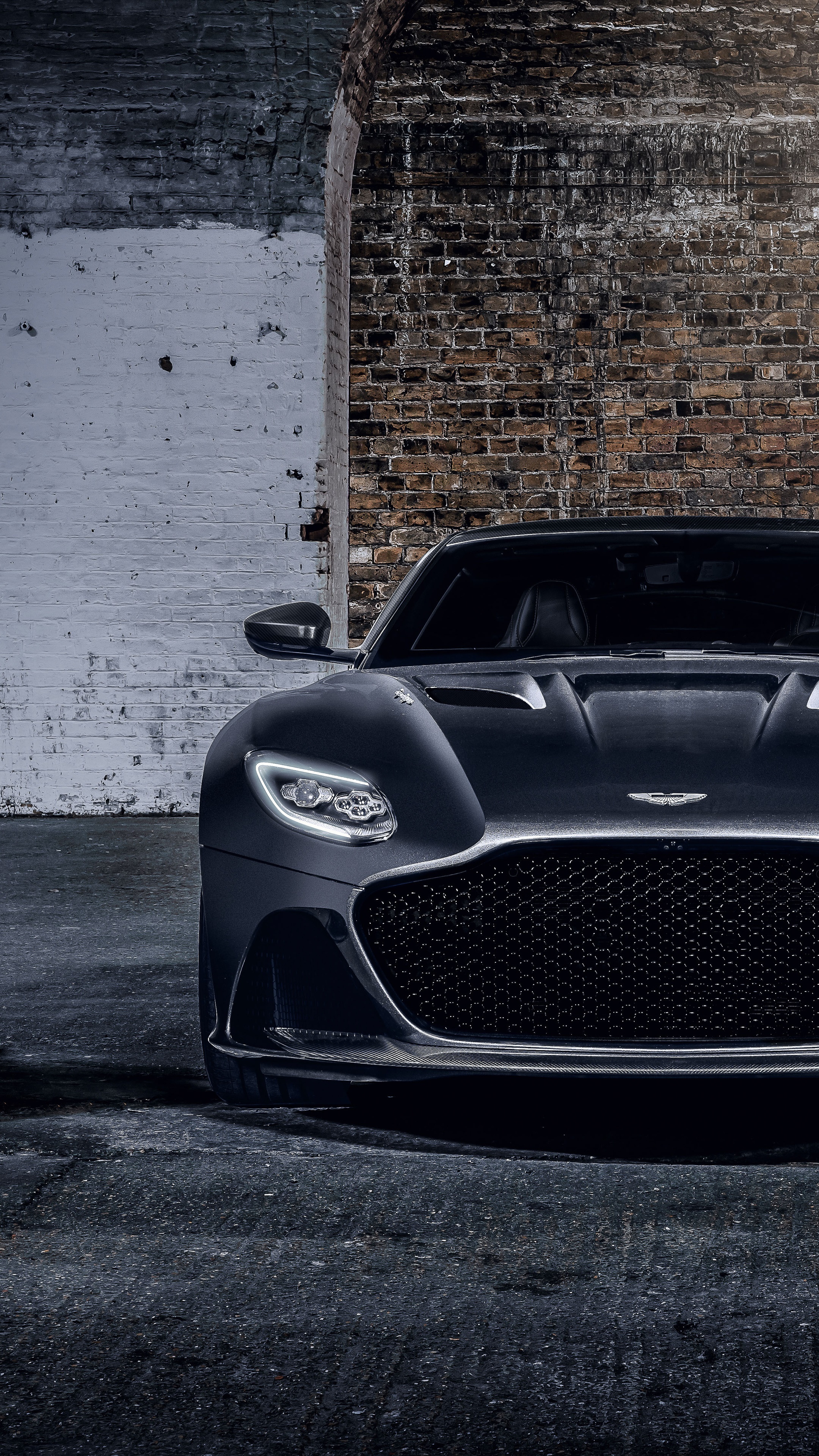Aston Martin DBS Superleggera front view HD Phone Wallpaper
