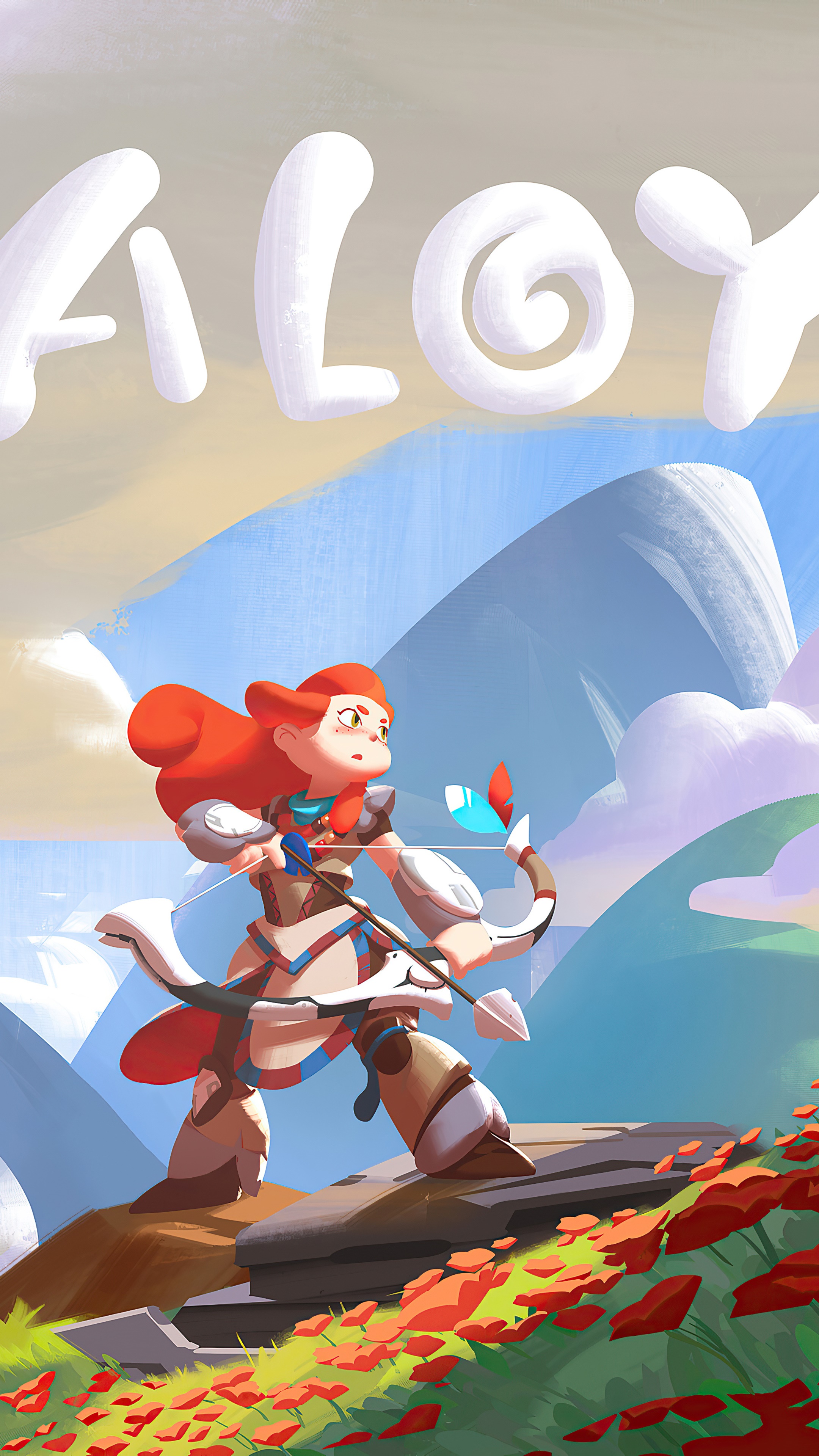 Aloy from Horizon Zero Dawn HD Phone Wallpaper