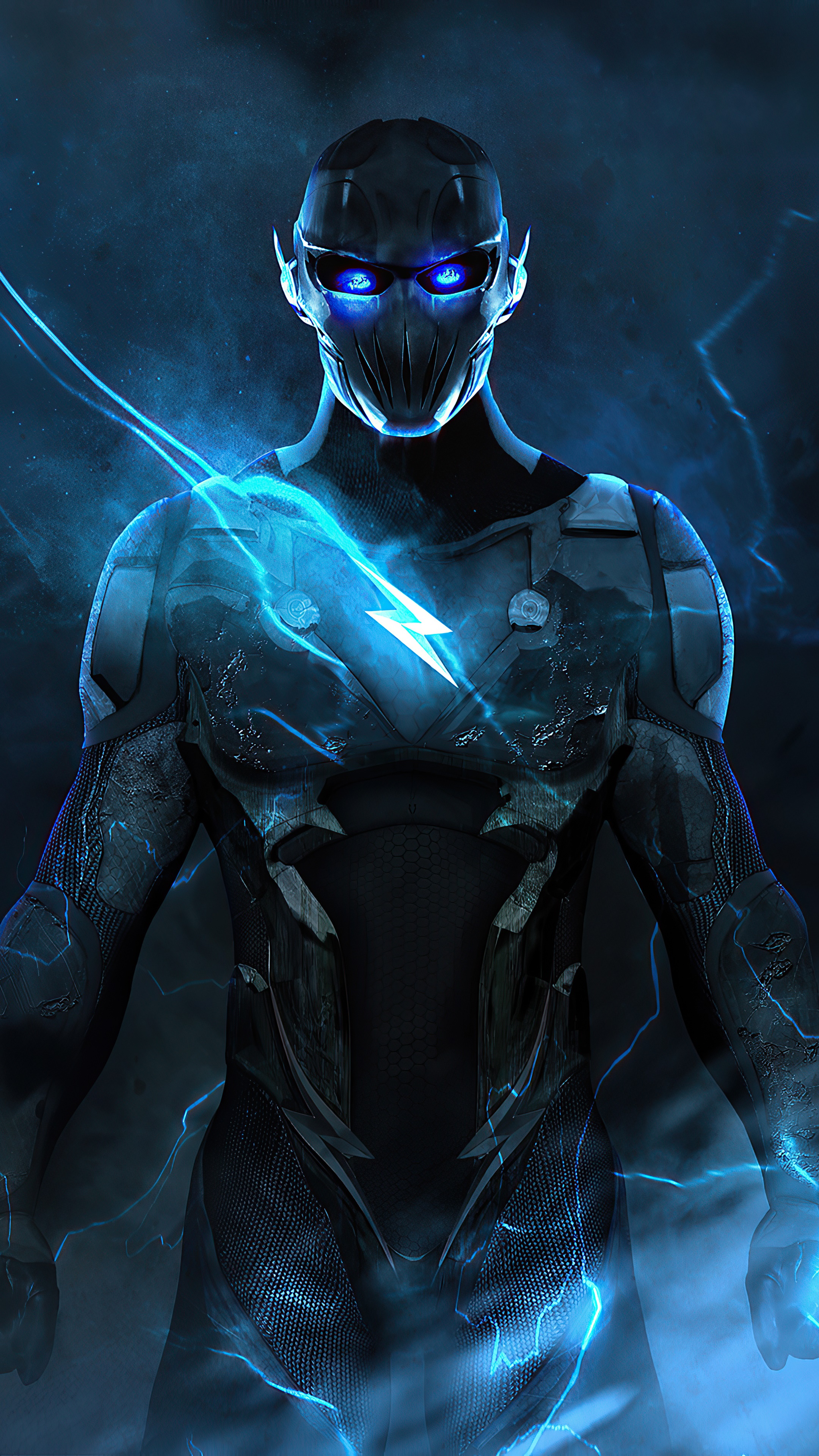 The Flash from DC Comics artwork 4K HD Phone Wallpaper