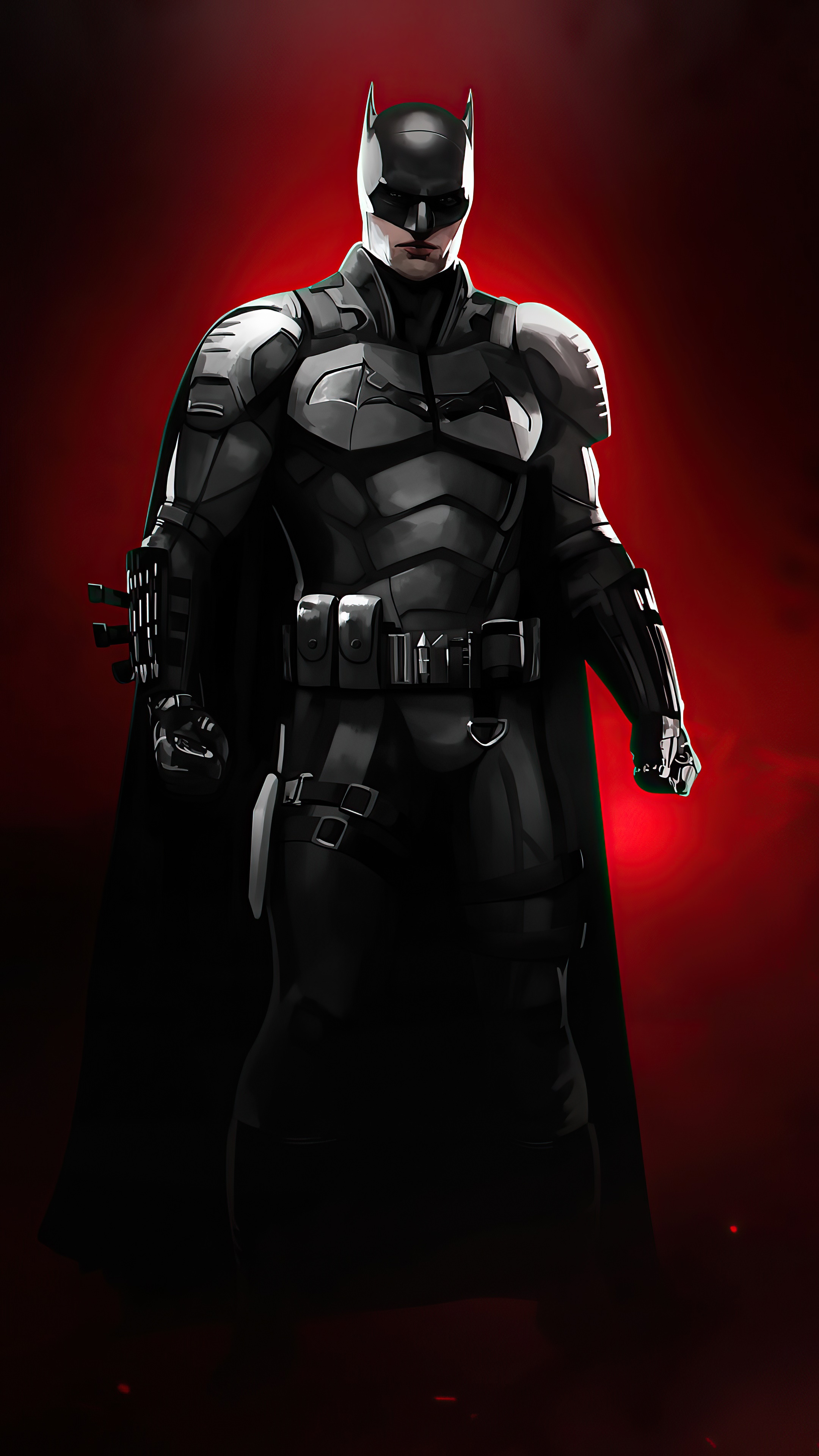 Batman from DC Comics Artwork HD Phone Wallpaper