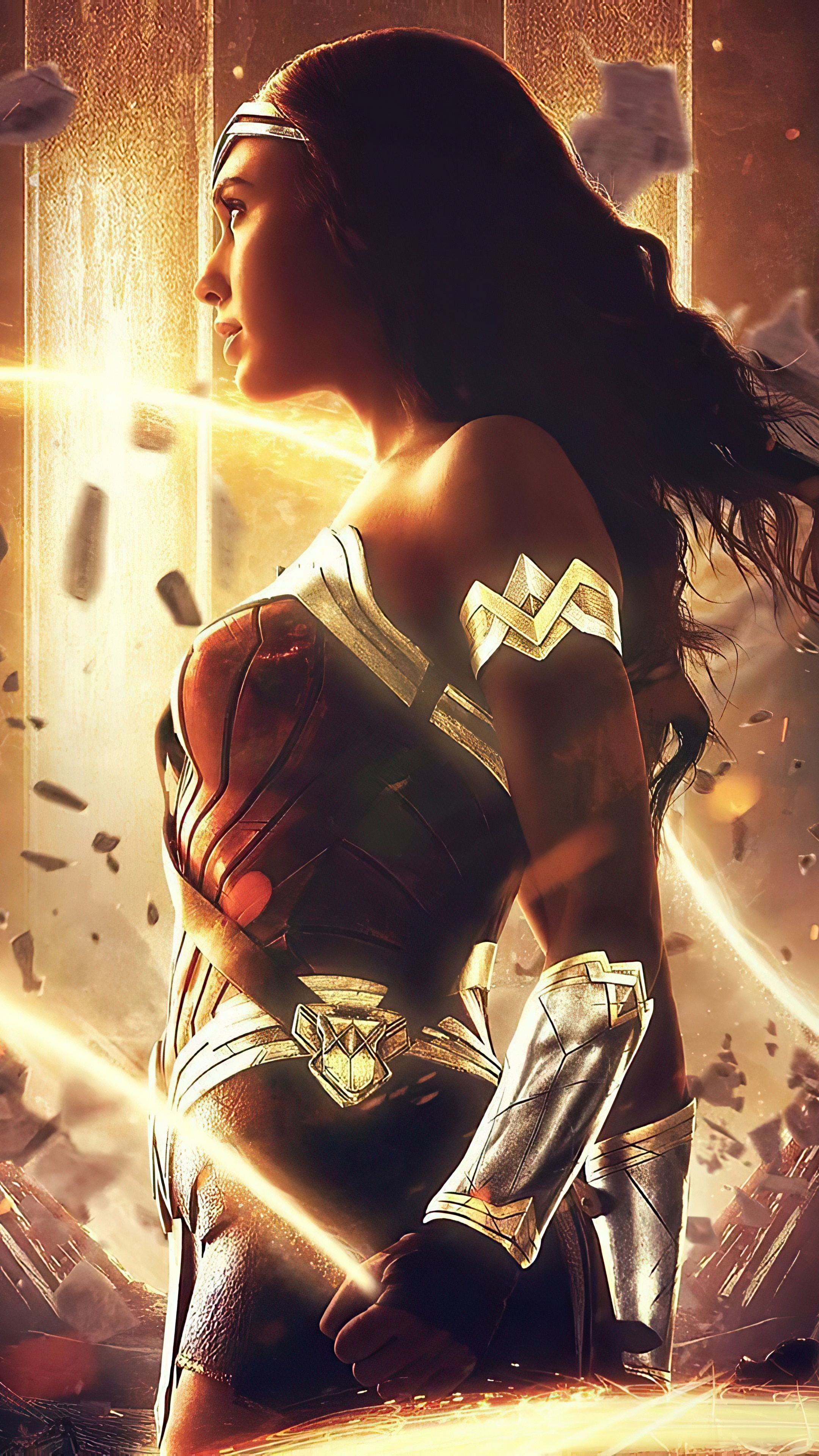 Wonder Woman 4K Artwork HD Phone Wallpaper