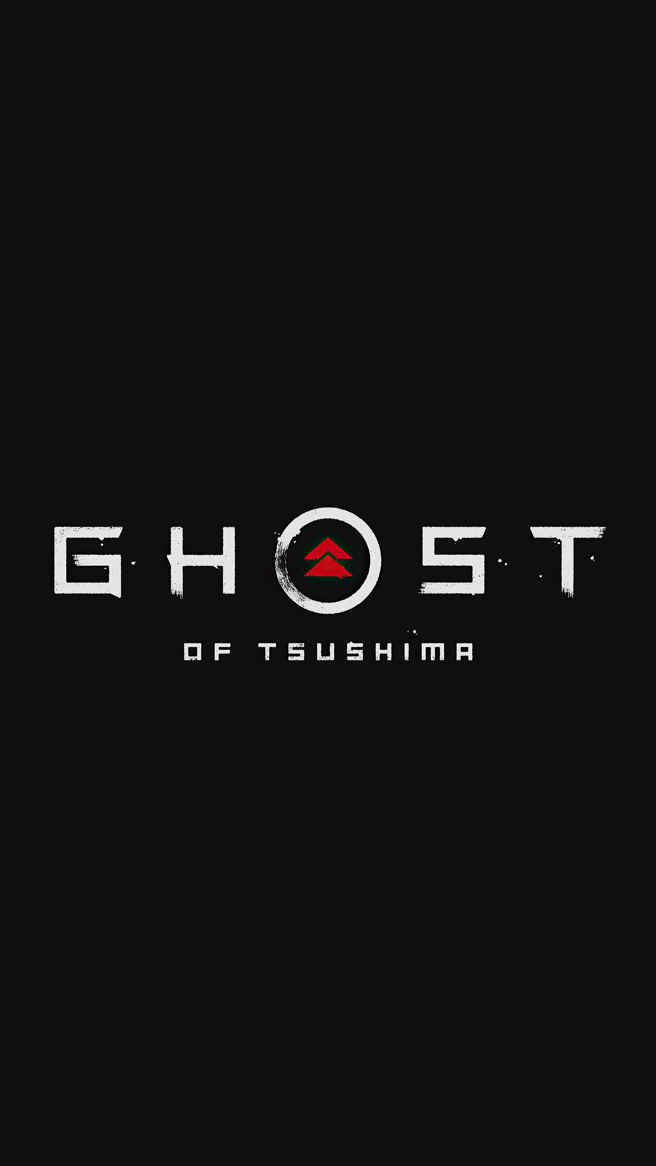 Ghost of Tsushima logo HD Phone Wallpaper