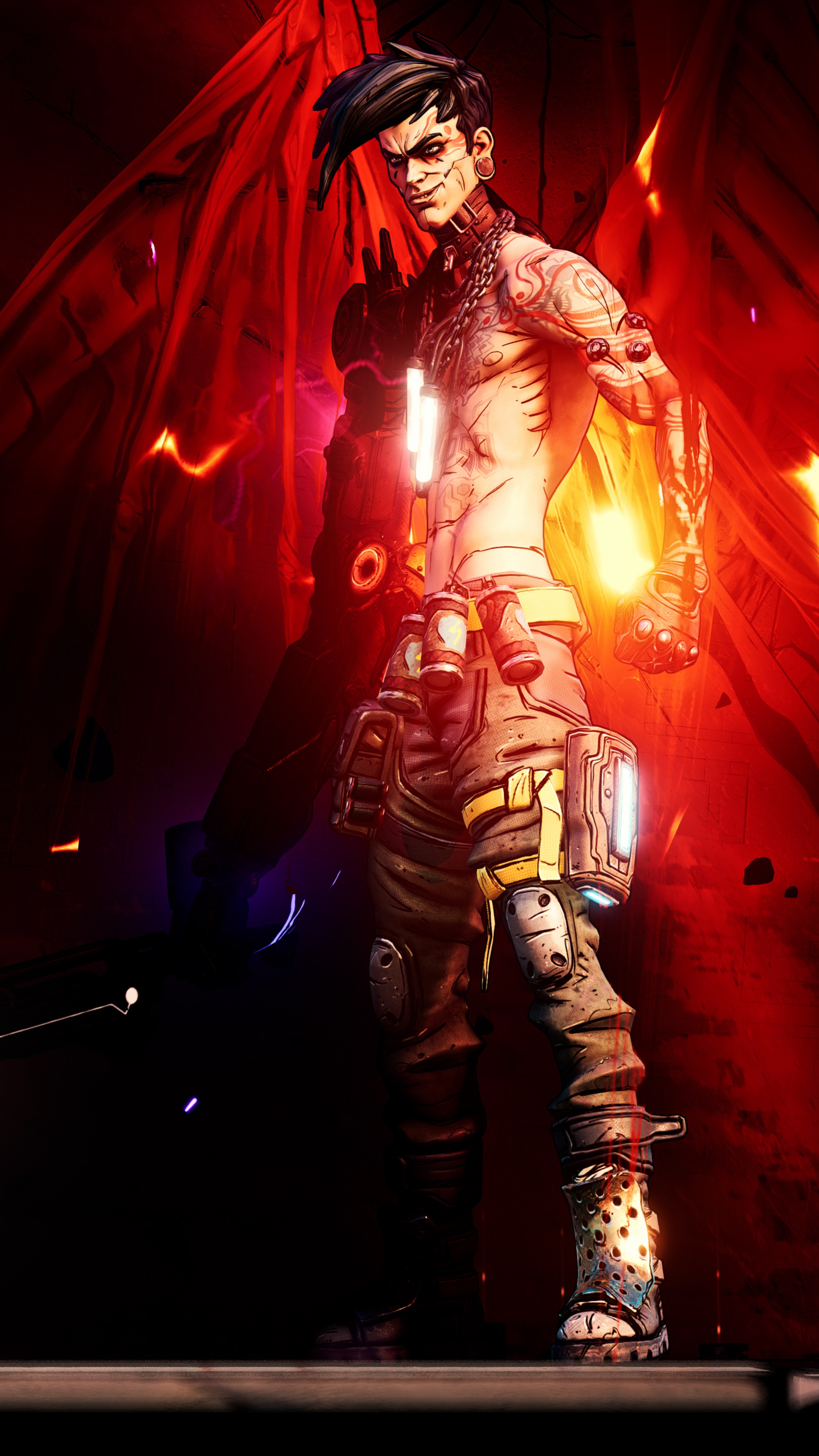 Troy Calypso from Borderlands 3 HD Phone Wallpaper
