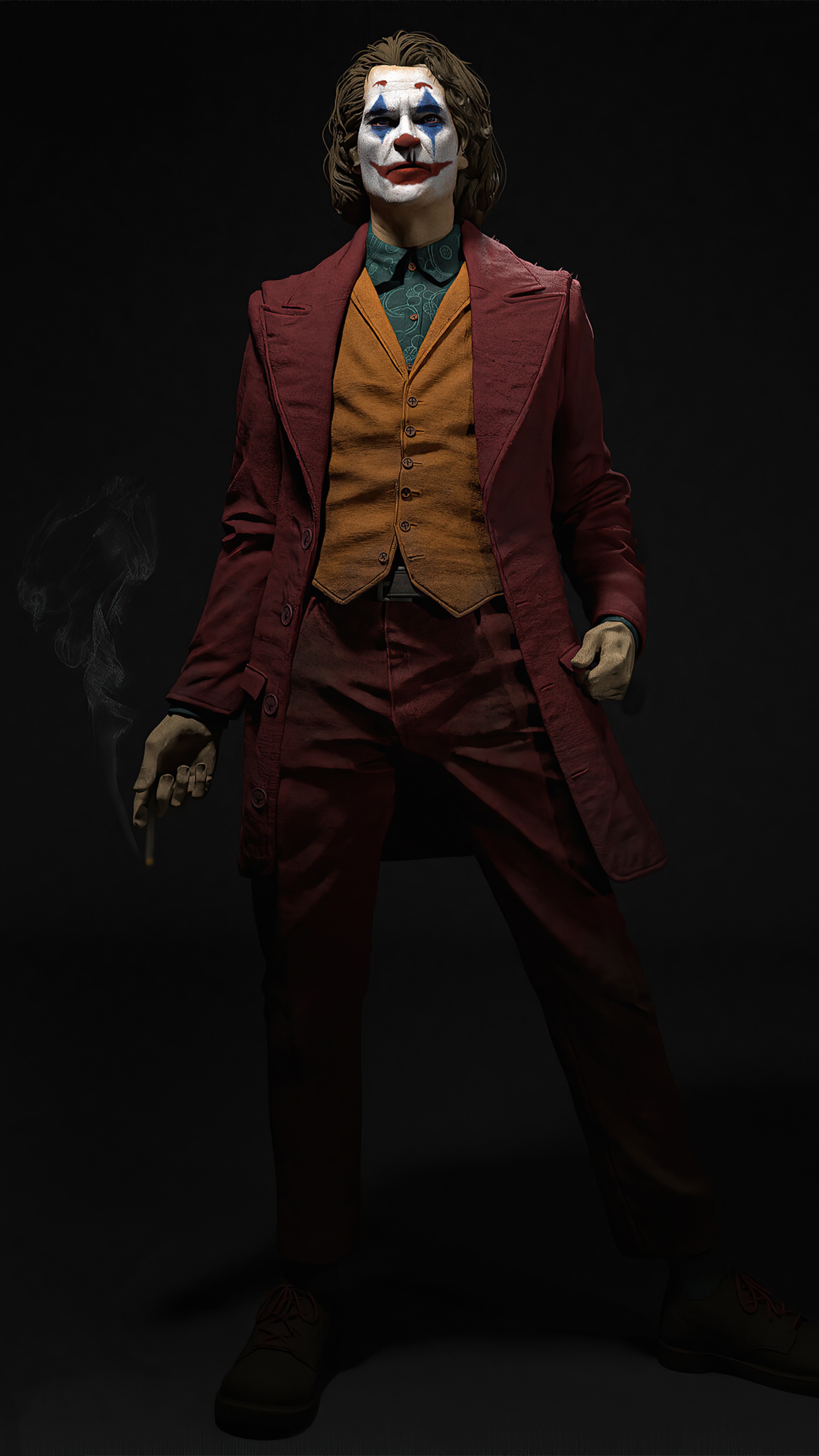 Joker artwork 4K HD Phone Wallpaper