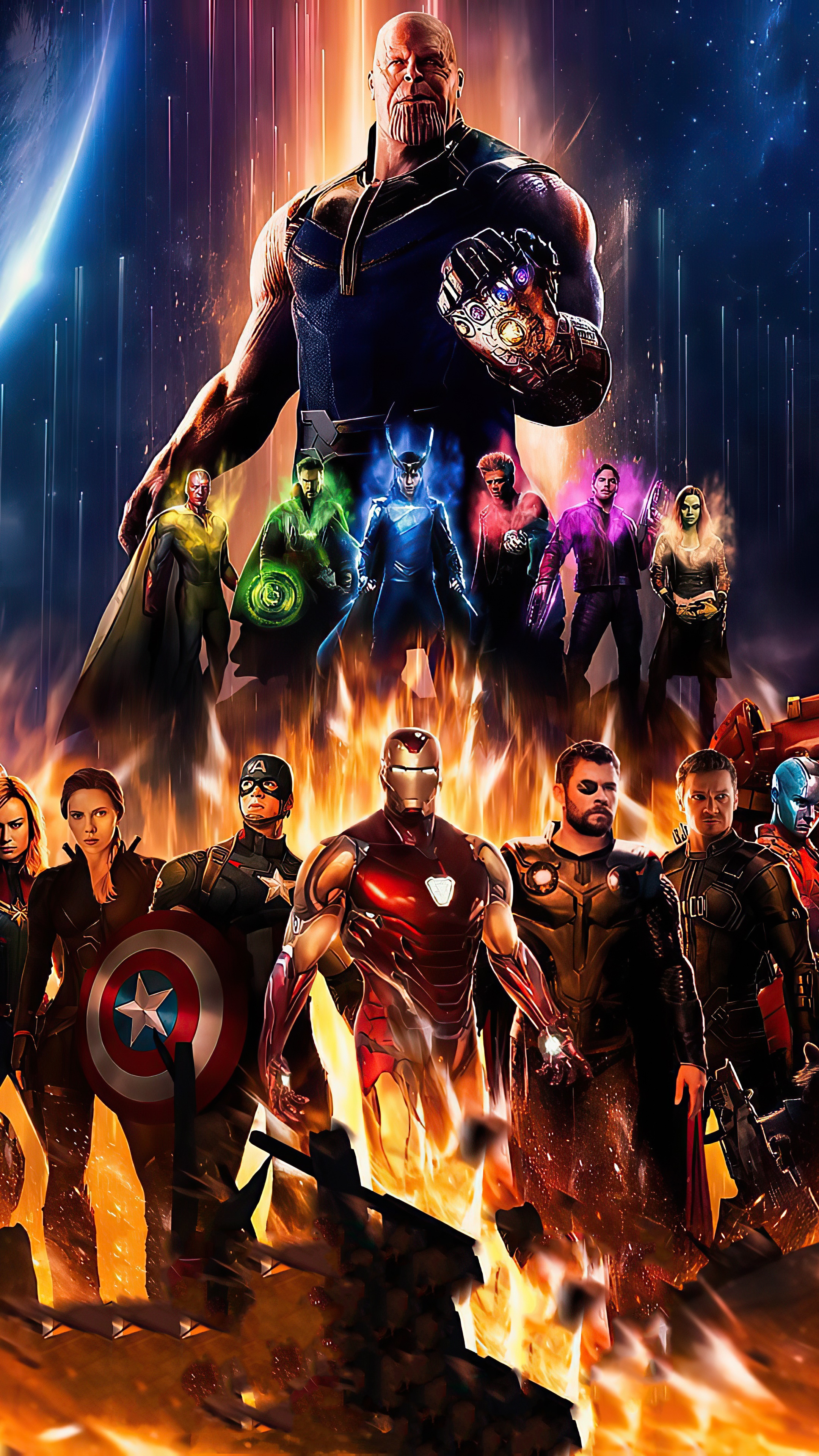 Avengers Endgame 4K Artwork HD Phone Wallpaper