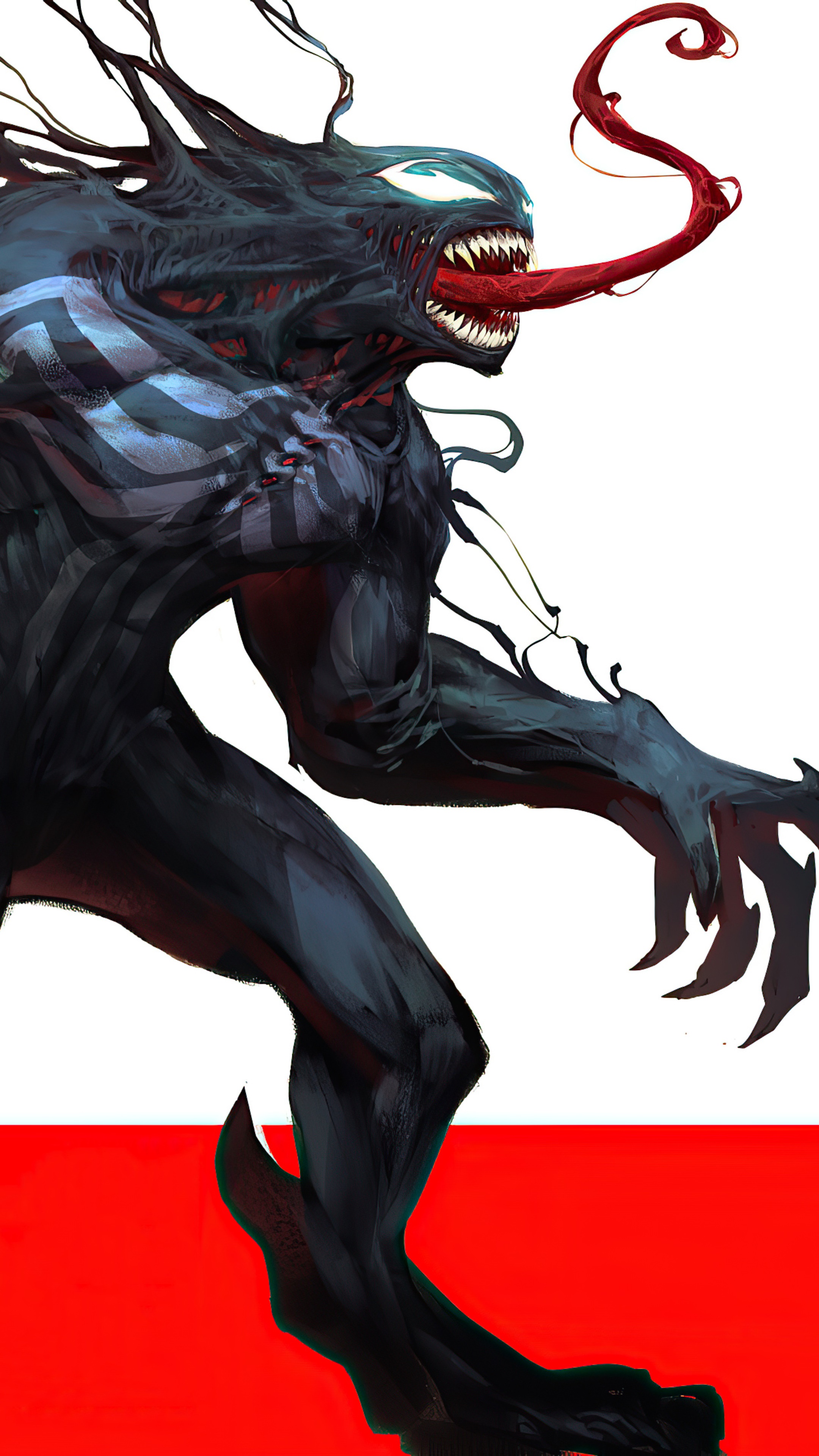 Venom artwork from Artstation HD Phone Wallpaper