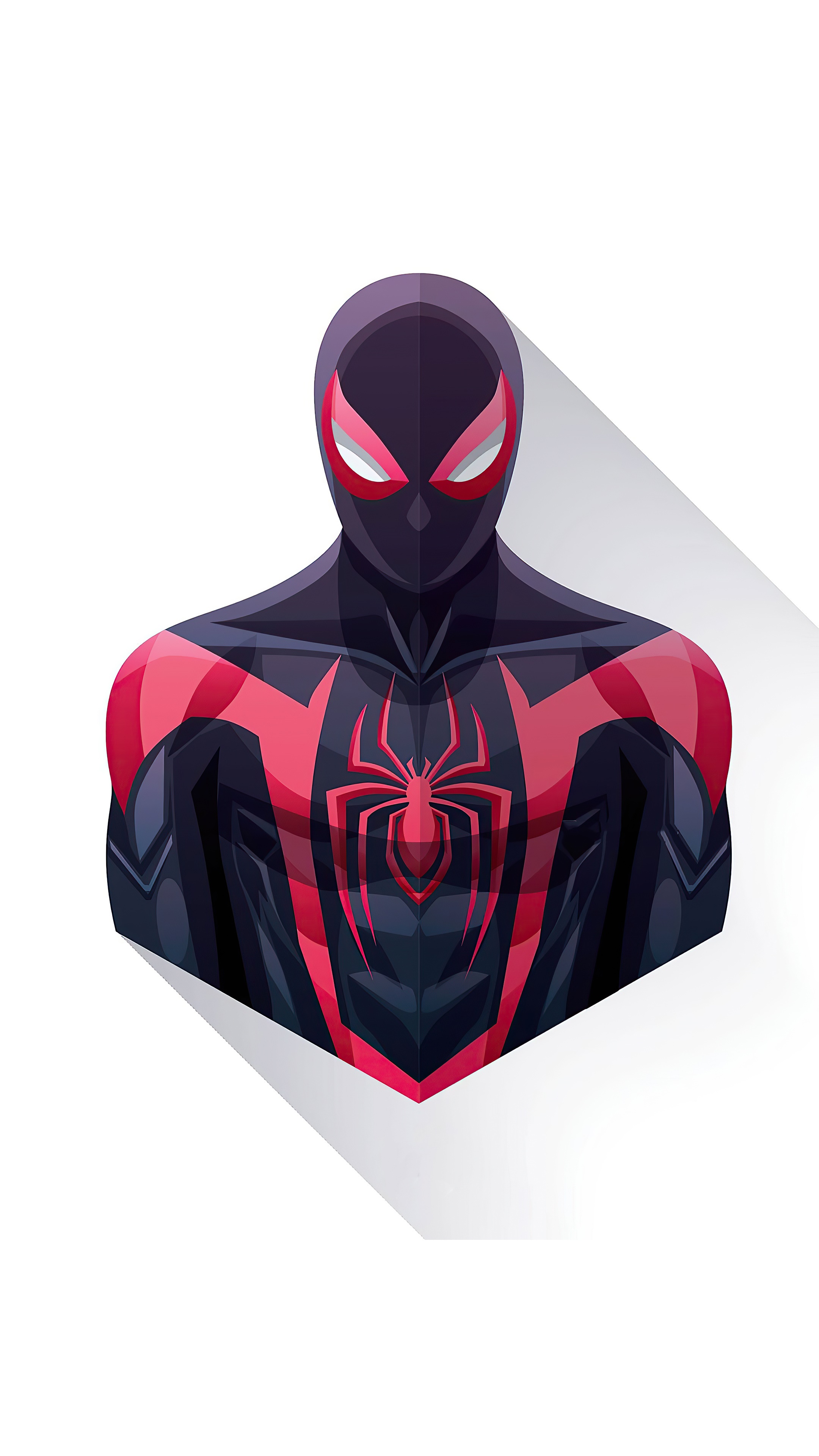 Miles Morales Spider-Man artwork 4K HD Phone Wallpaper