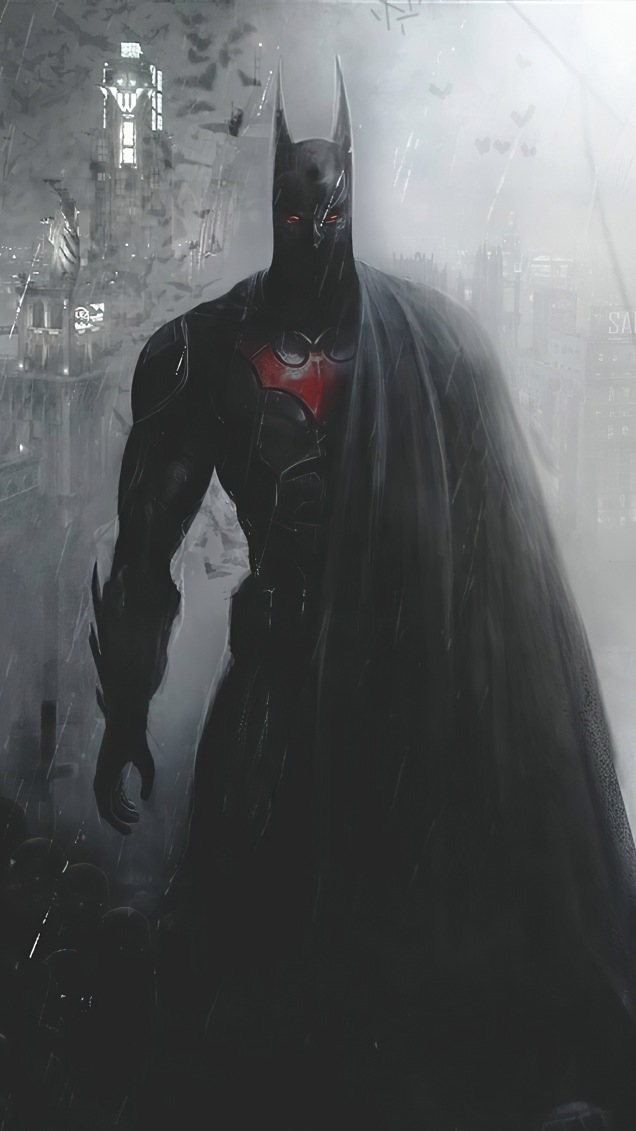 Batman from DC Comics artwork 4K HD Phone Wallpaper
