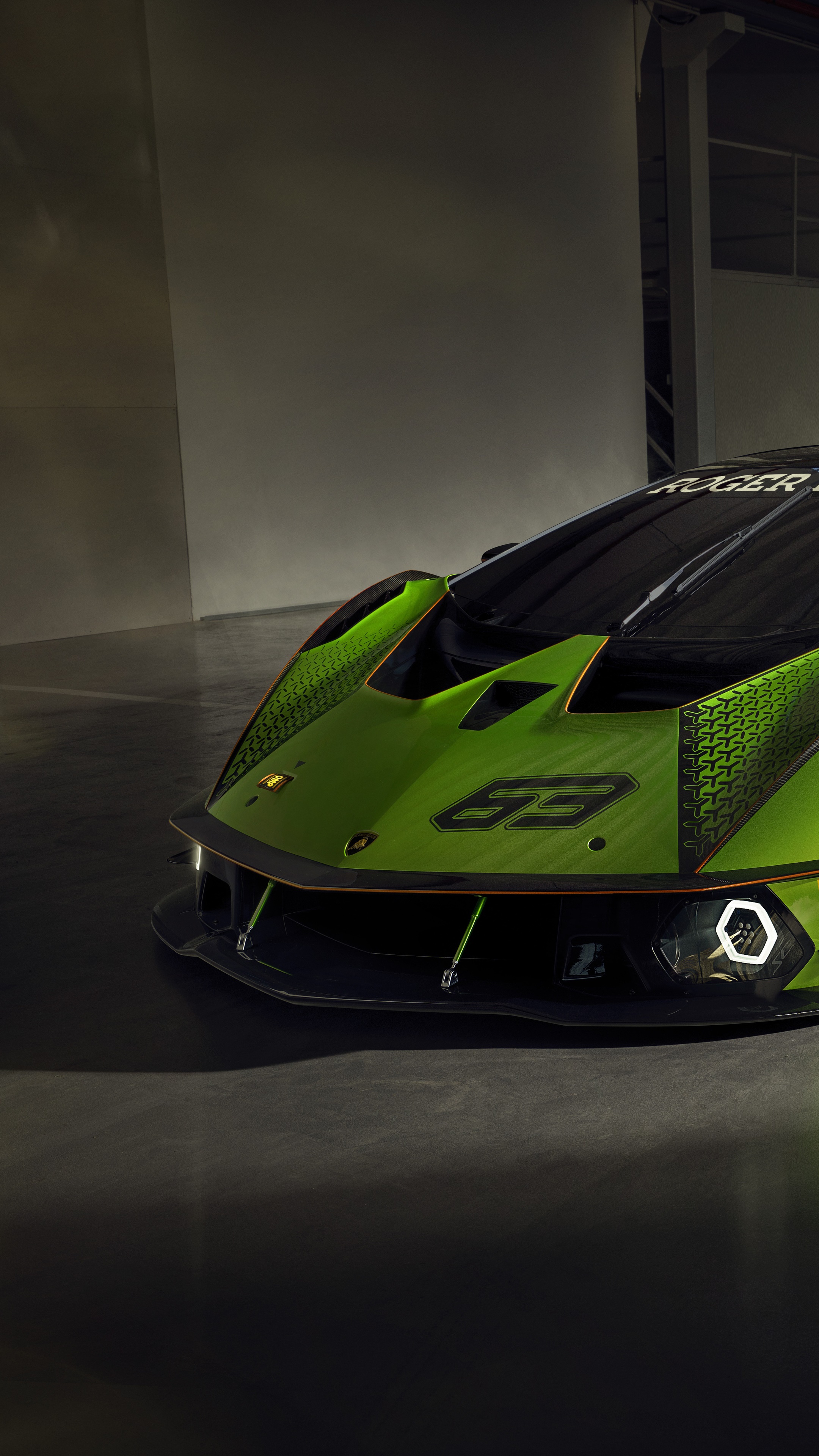 Lamborghini Essenza SCV12 race car HD Phone Wallpaper