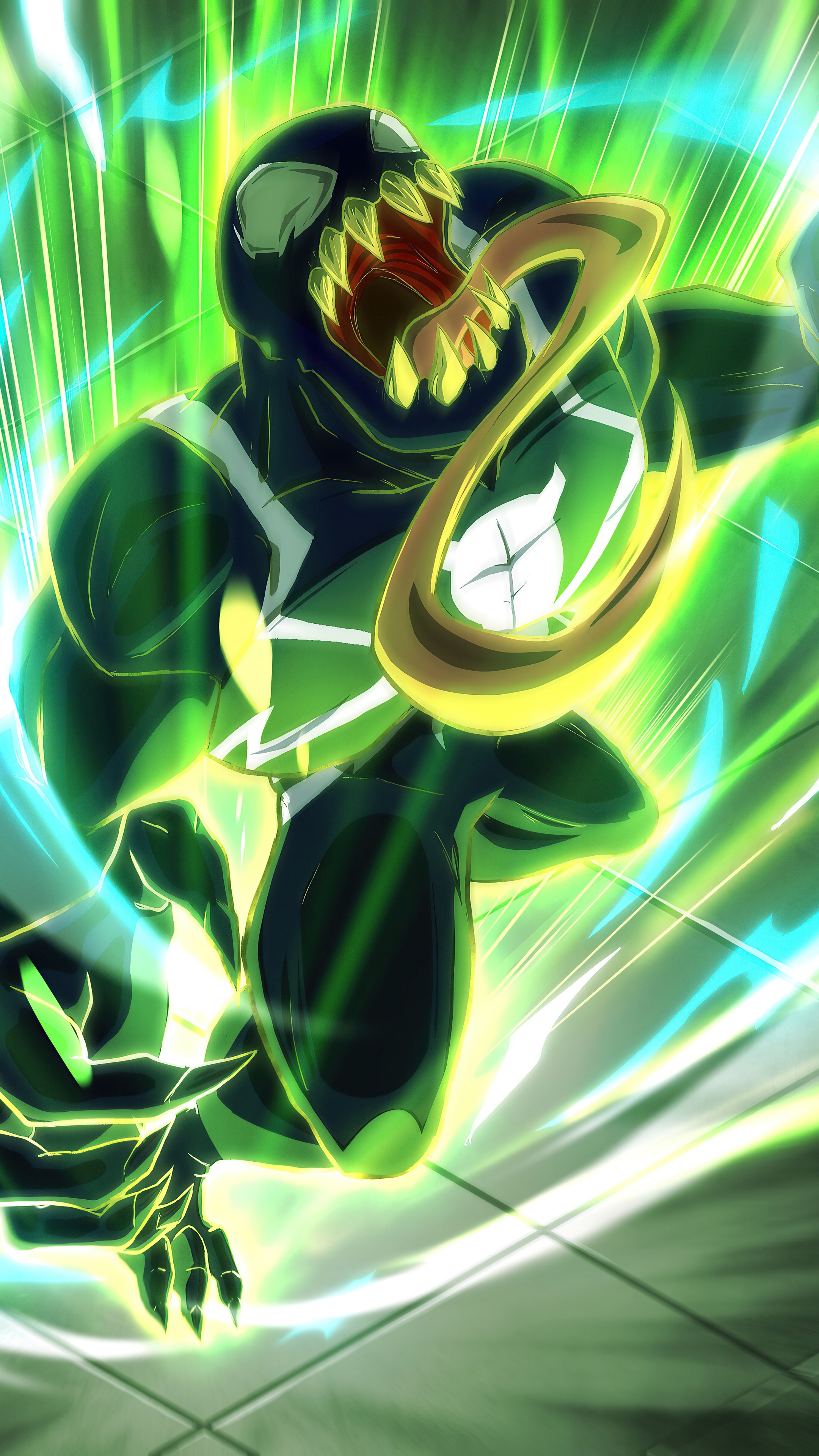 Venom from Marvel Comics artwork HD Phone Wallpaper