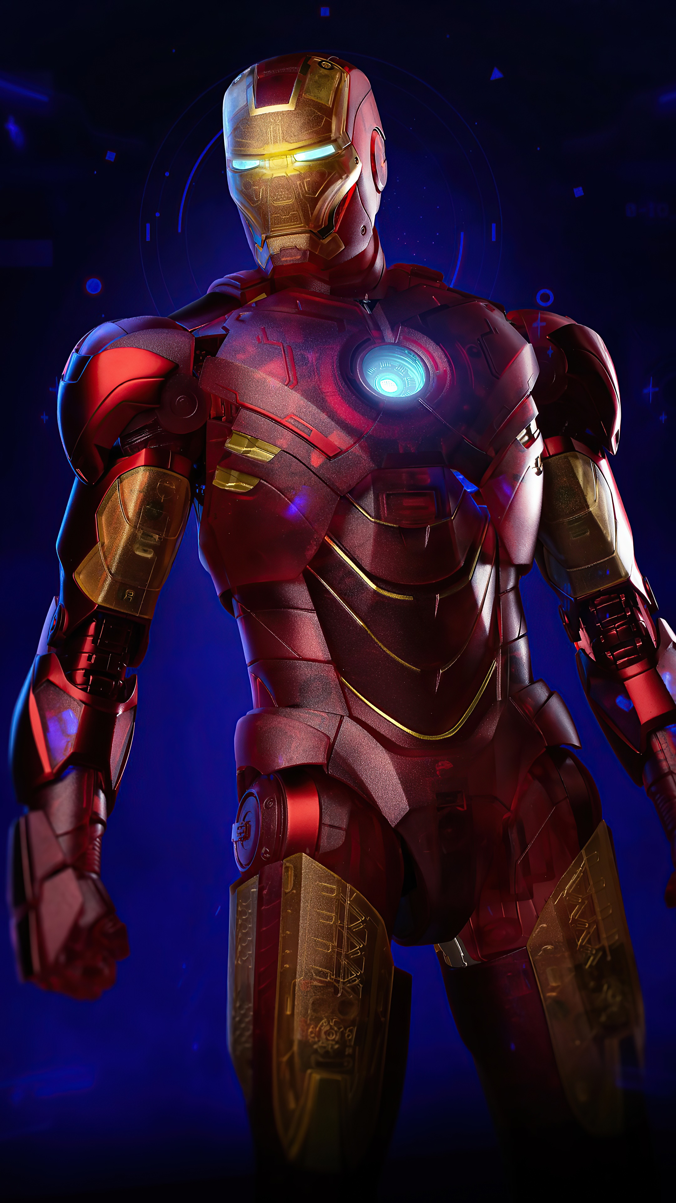 Iron Man artwork 4K HD Phone Wallpaper