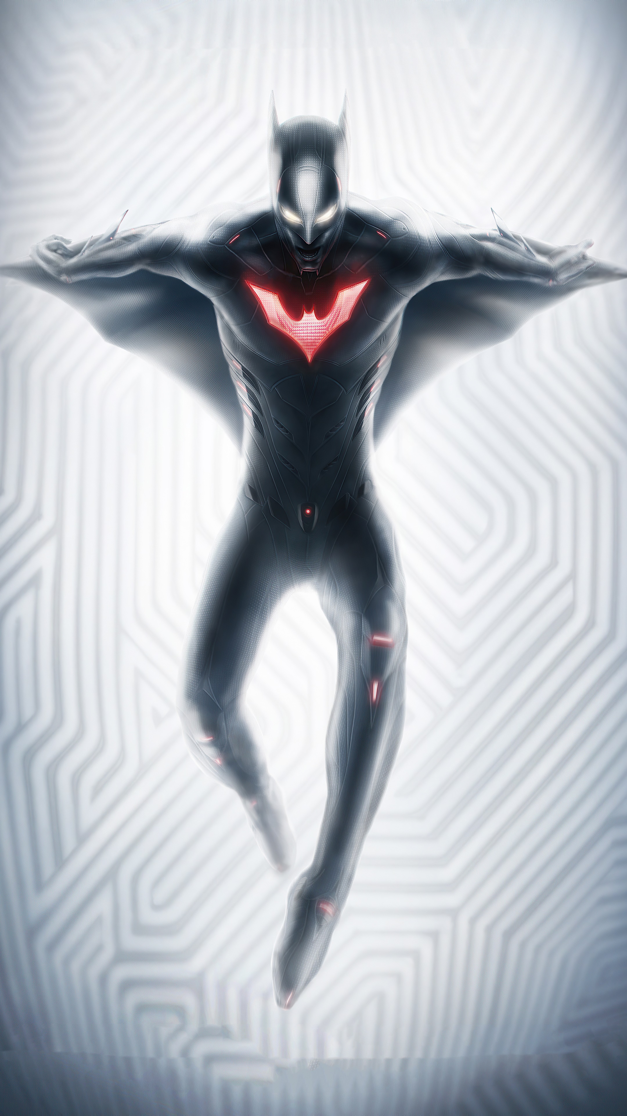Batman Beyond artwork 4K HD Phone Wallpaper