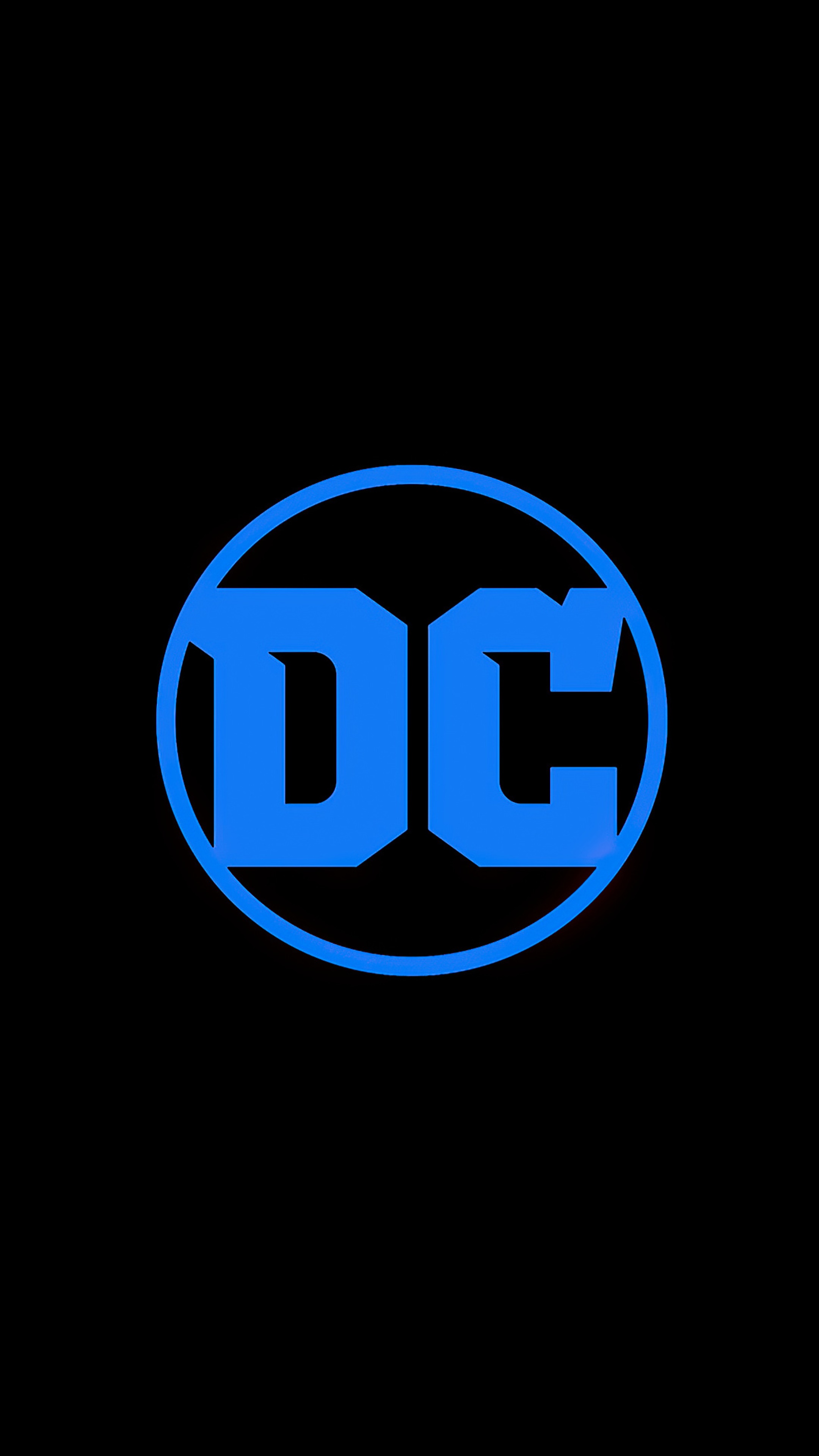 DC Comics Logo 4K HD Phone Wallpaper