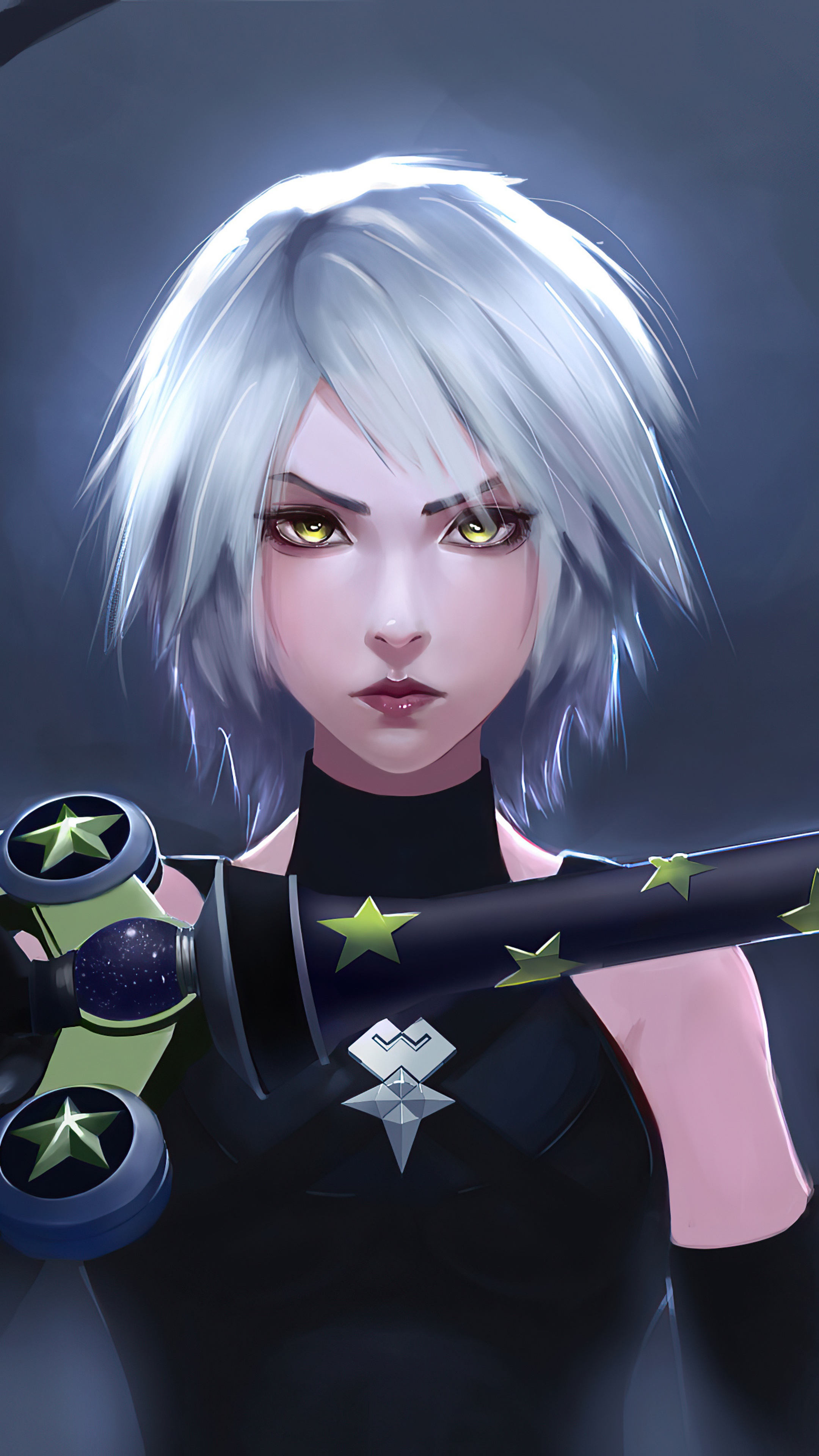 Aqua from Kingdom Hearts 4K HD Phone Wallpaper