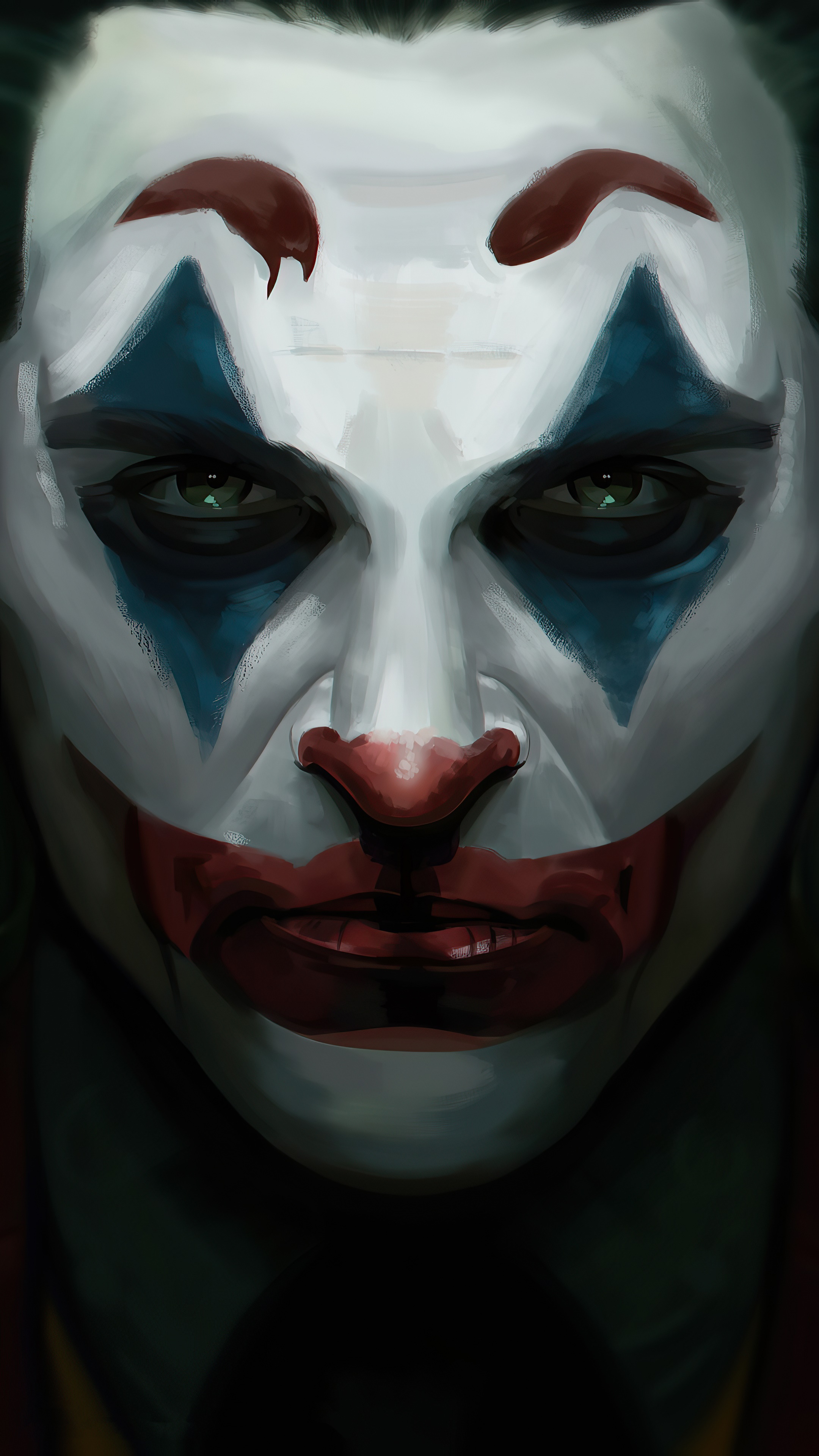 Joker artwork 4K HD Phone Wallpaper