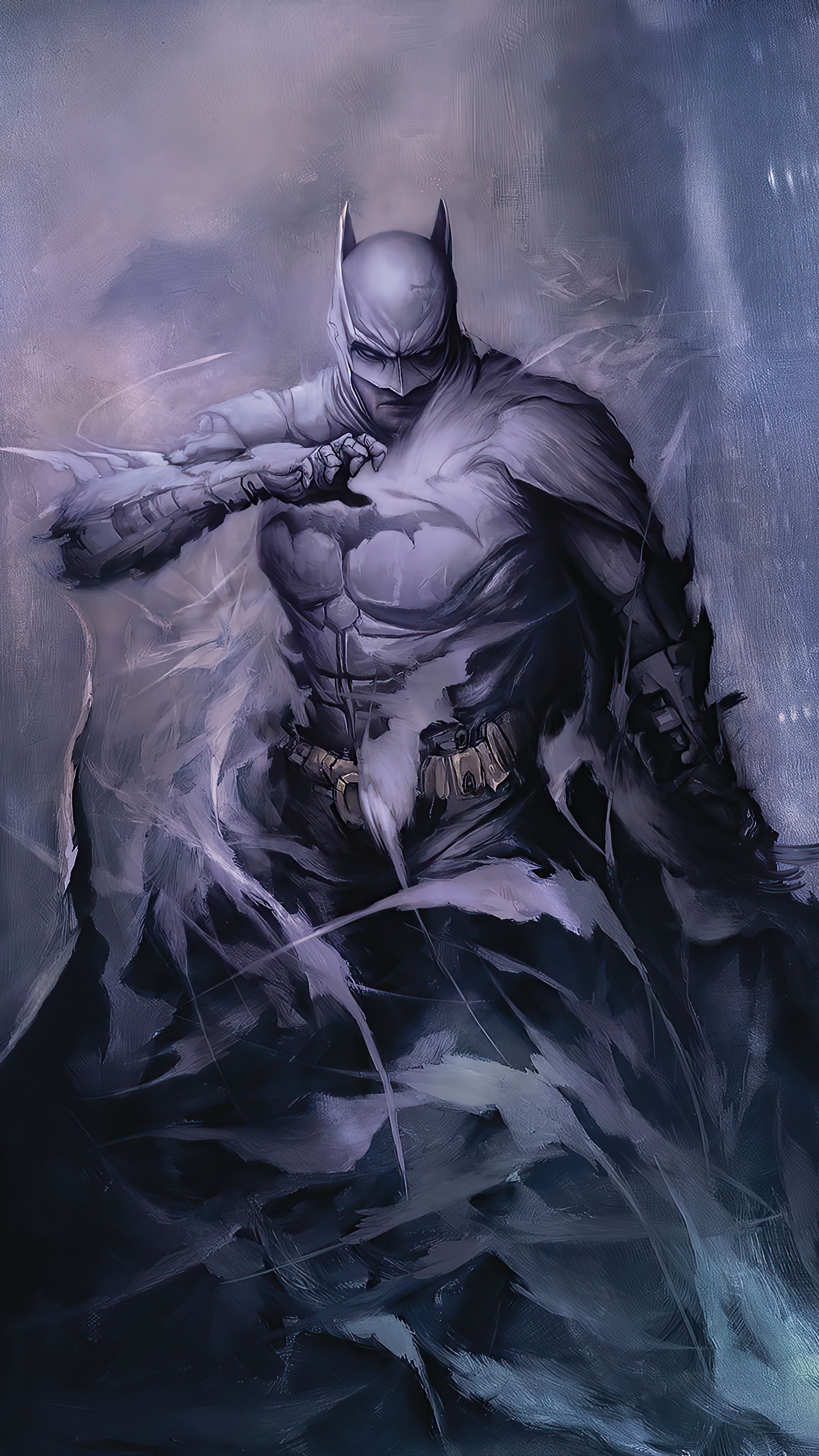 Batman artwork 4K HD Phone Wallpaper