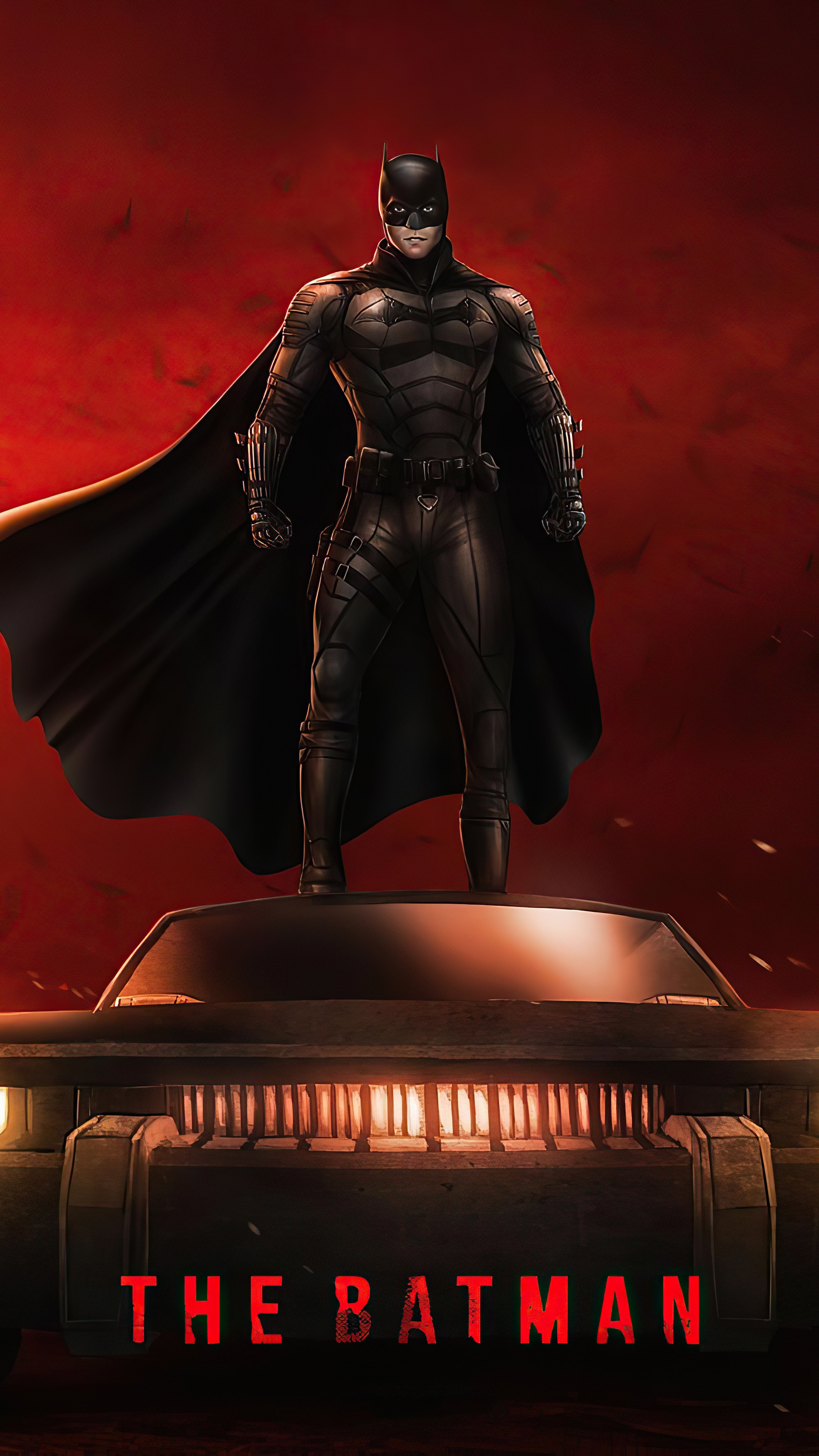 Batman from The Batman 4K HD Phone Wallpaper