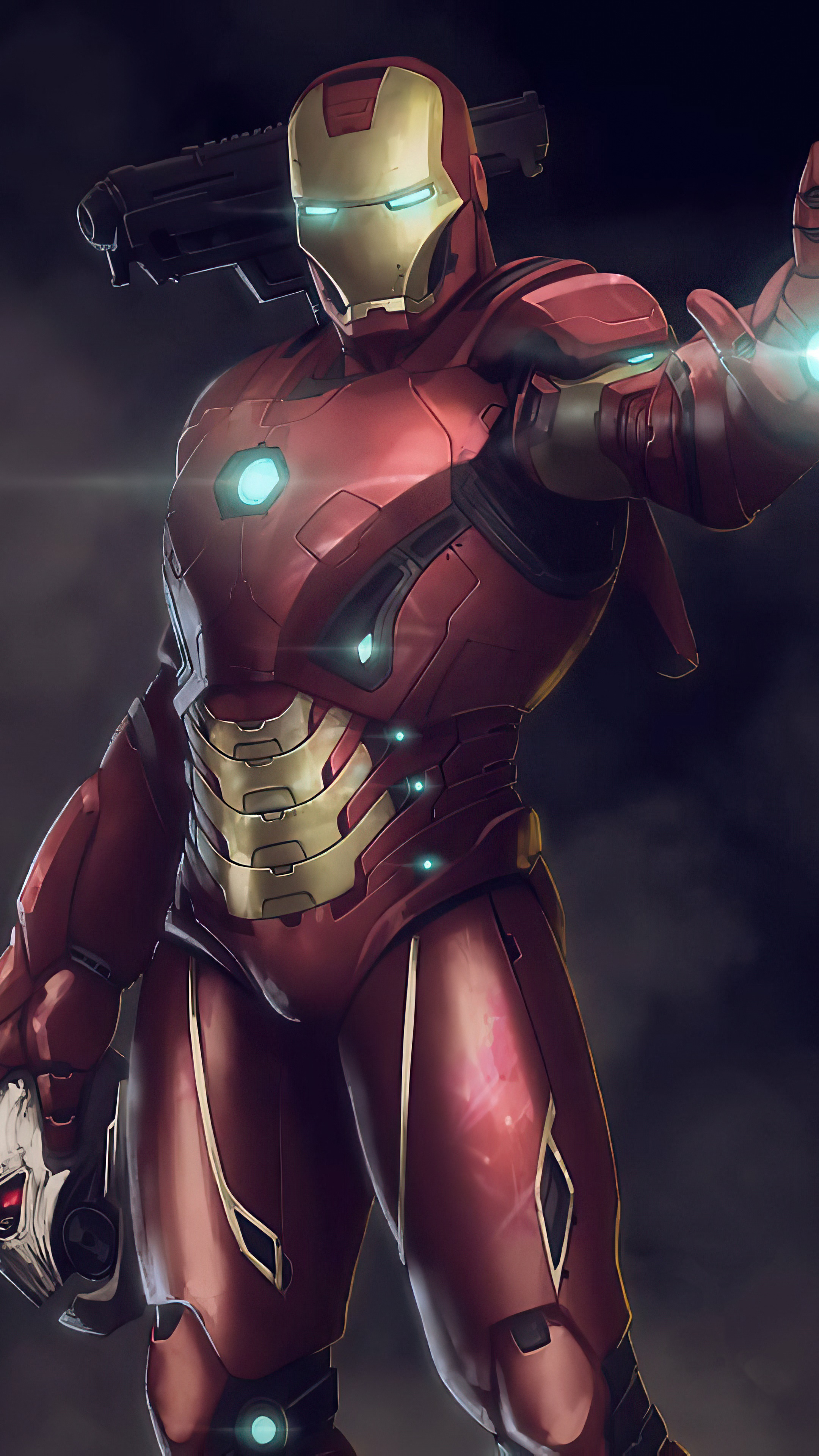 Iron Man artwork 4K HD Phone Wallpaper