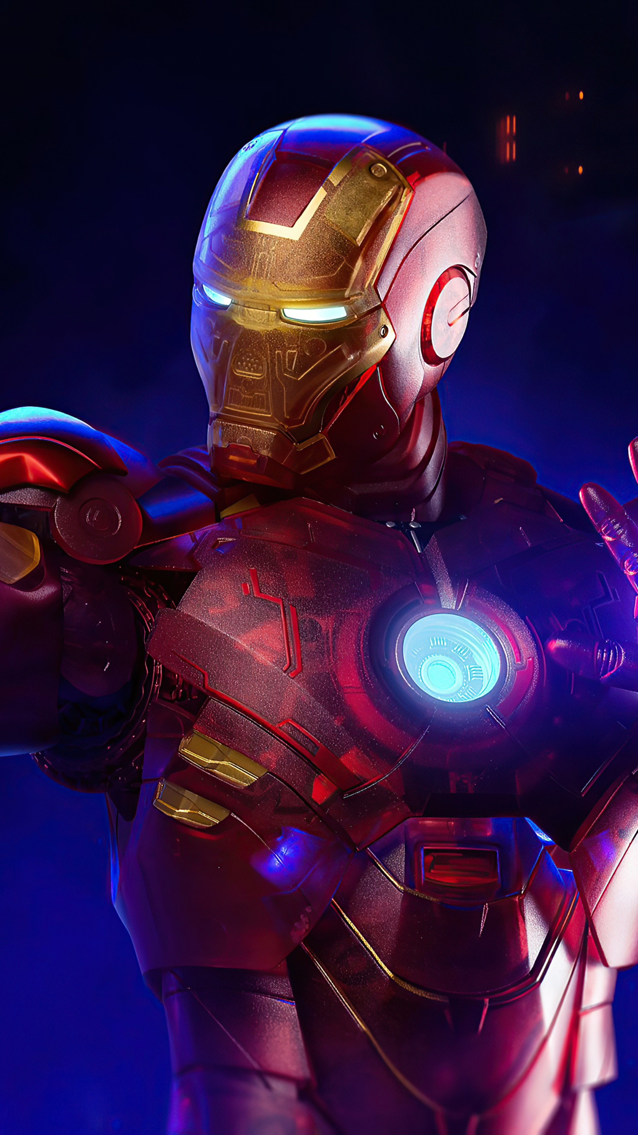 Iron Man artwork 4K HD Phone Wallpaper