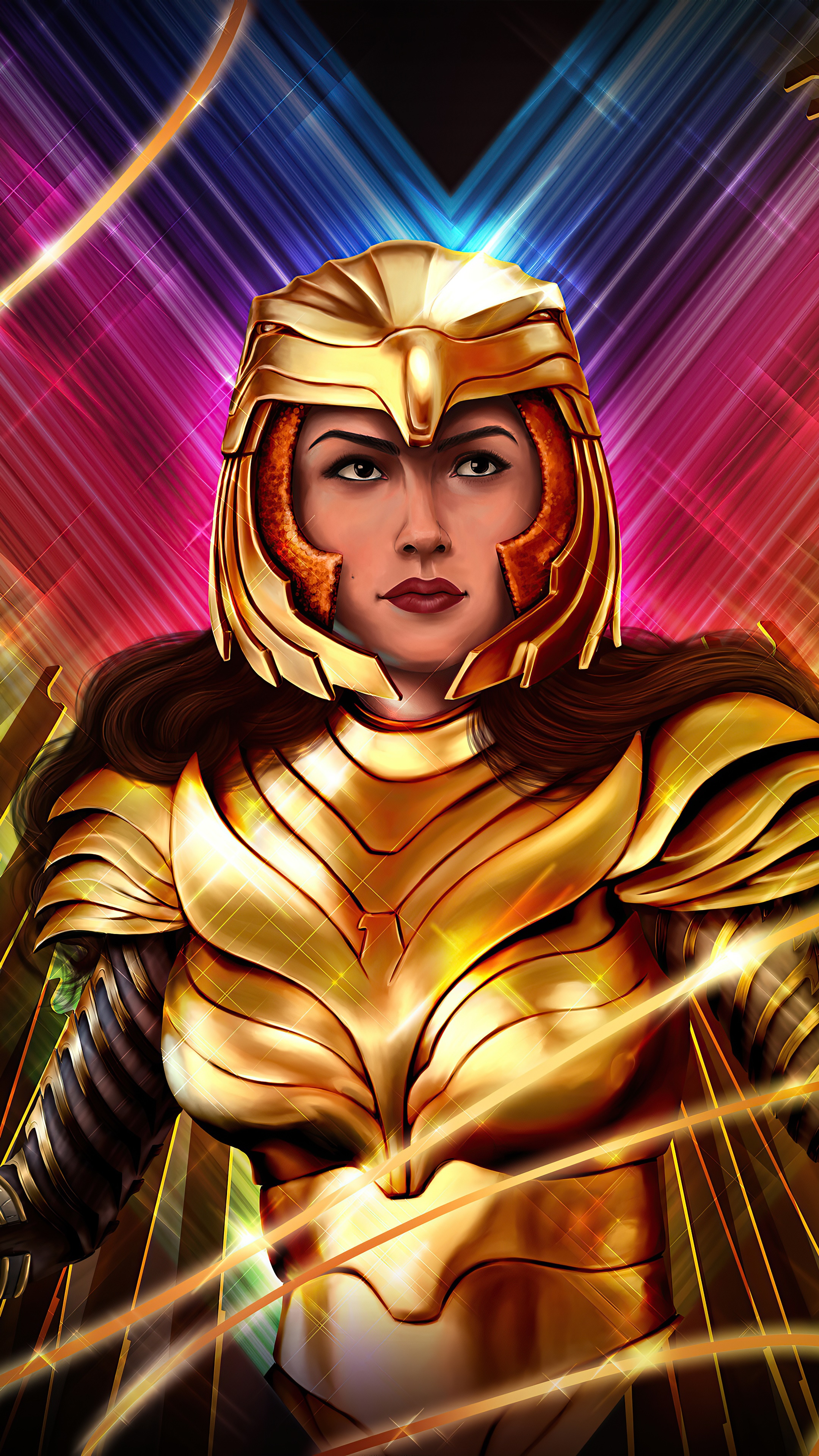 Wonder Woman from Wonder Woman 1984 HD Phone Wallpaper
