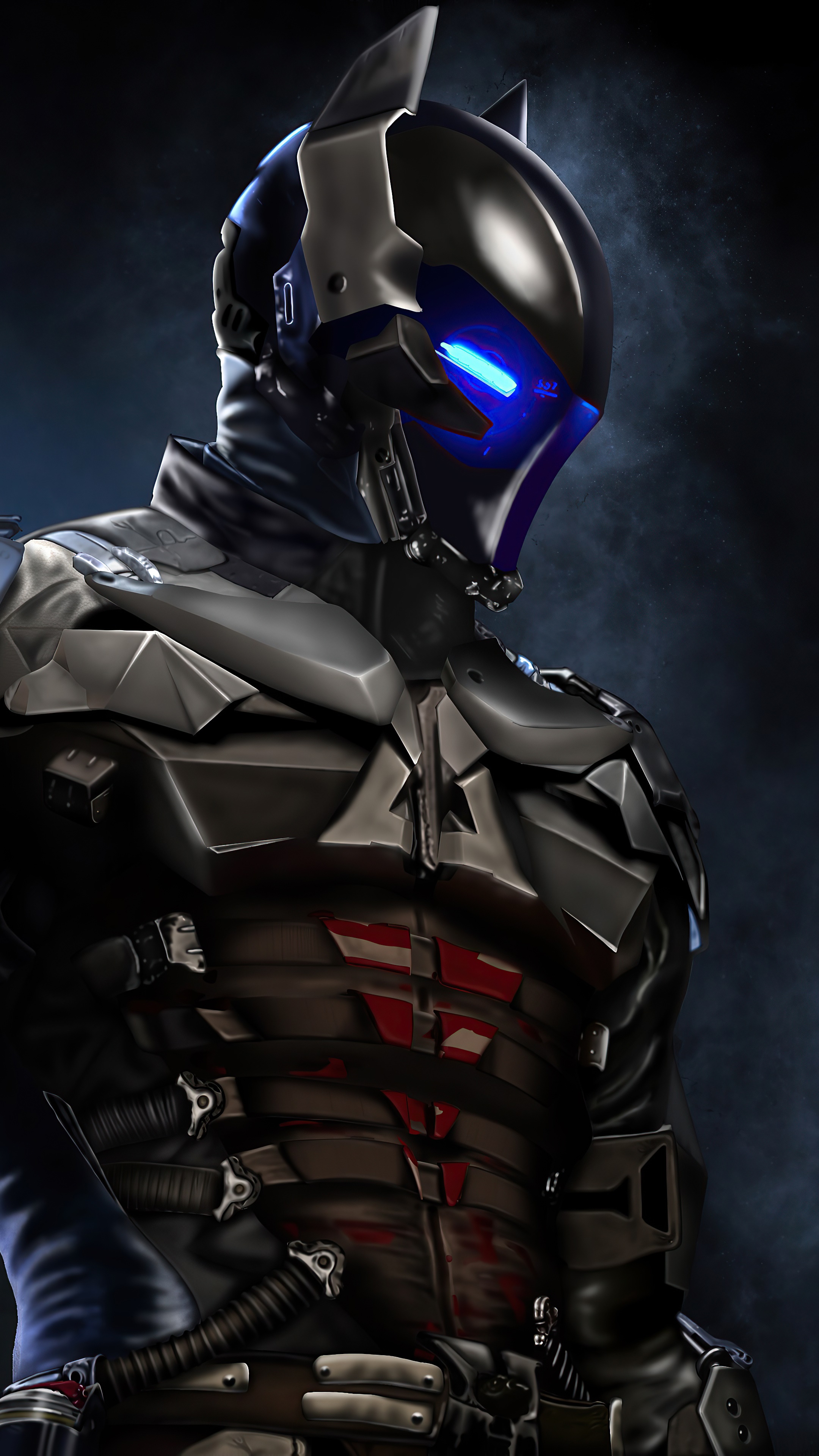 Red Hood from Batman artwork HD Phone Wallpaper