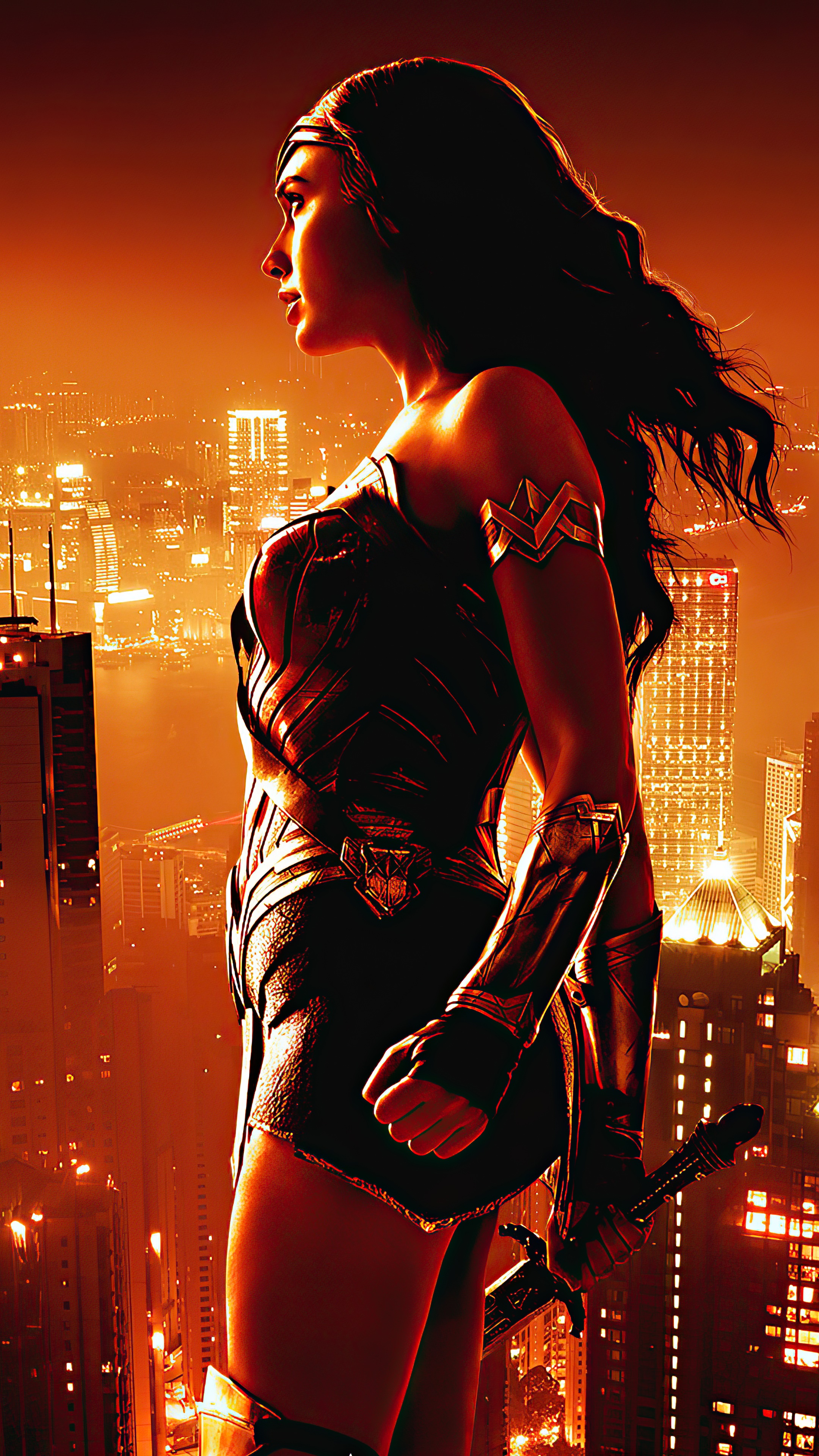 Wonder Woman from DC Comics 4K HD Phone Wallpaper