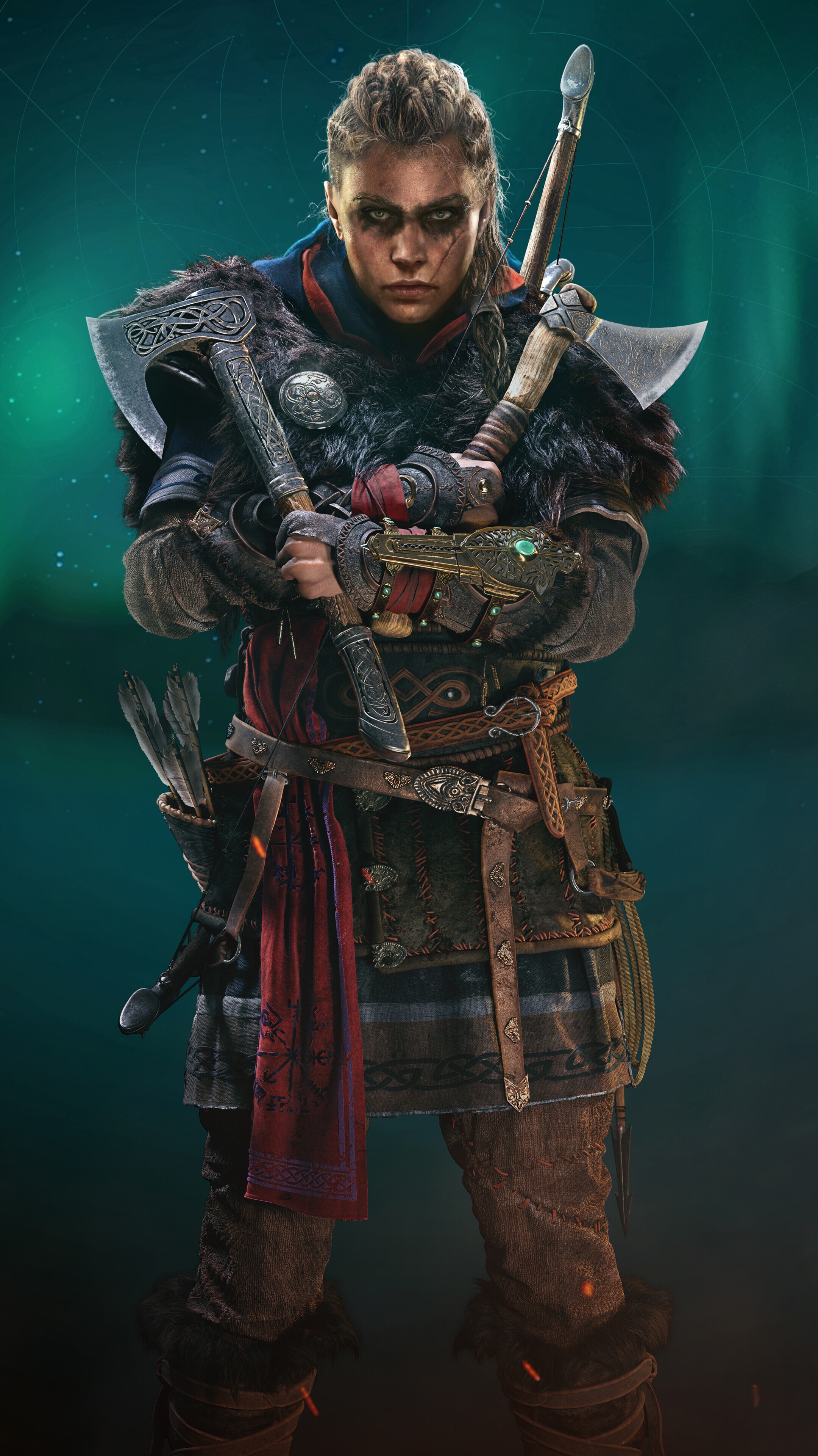 Eivor from Assassin's Creed Valhalla HD Phone Wallpaper