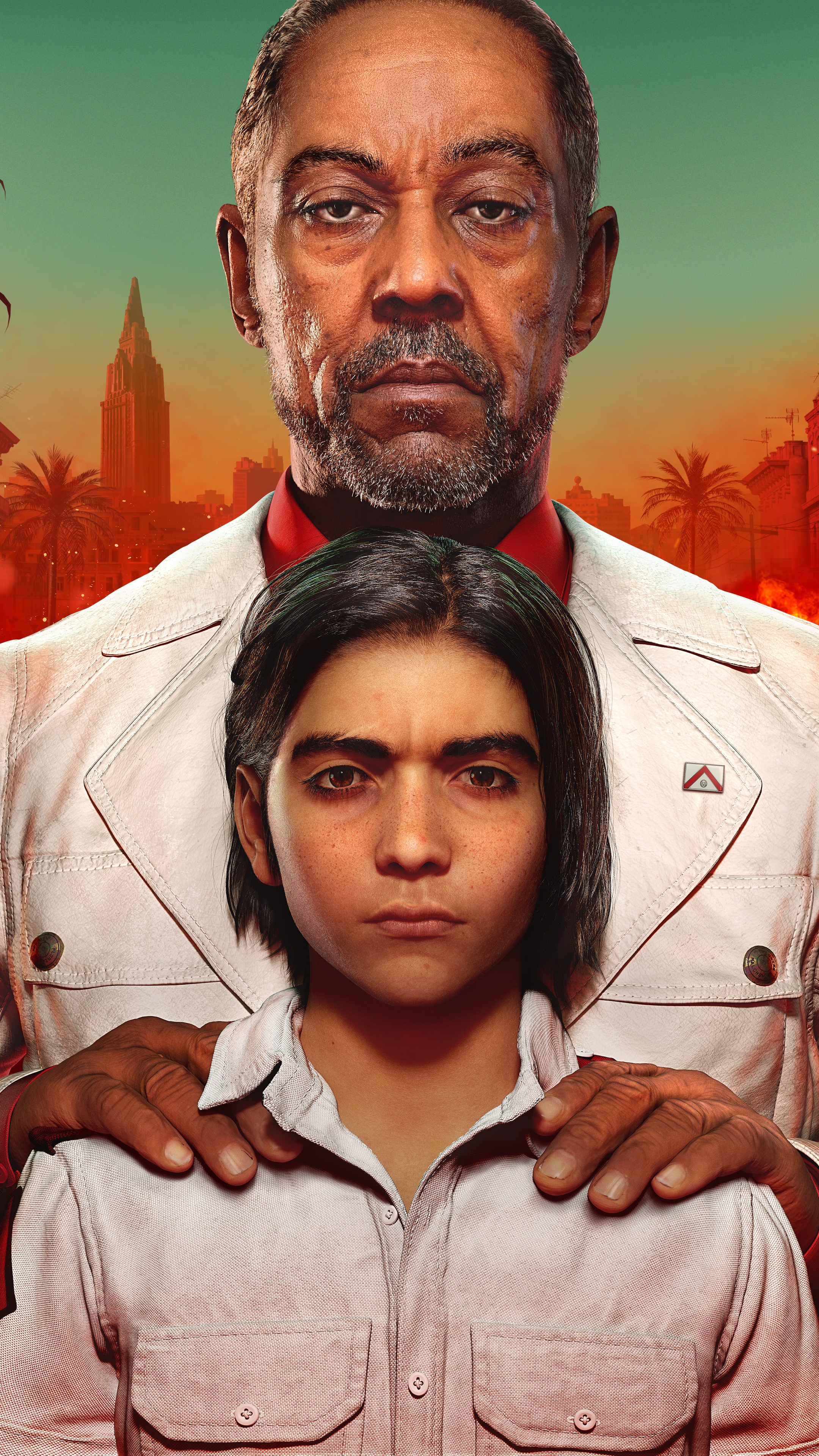 Antón Castillo and Diego from Far Cry 6 HD Phone Wallpaper