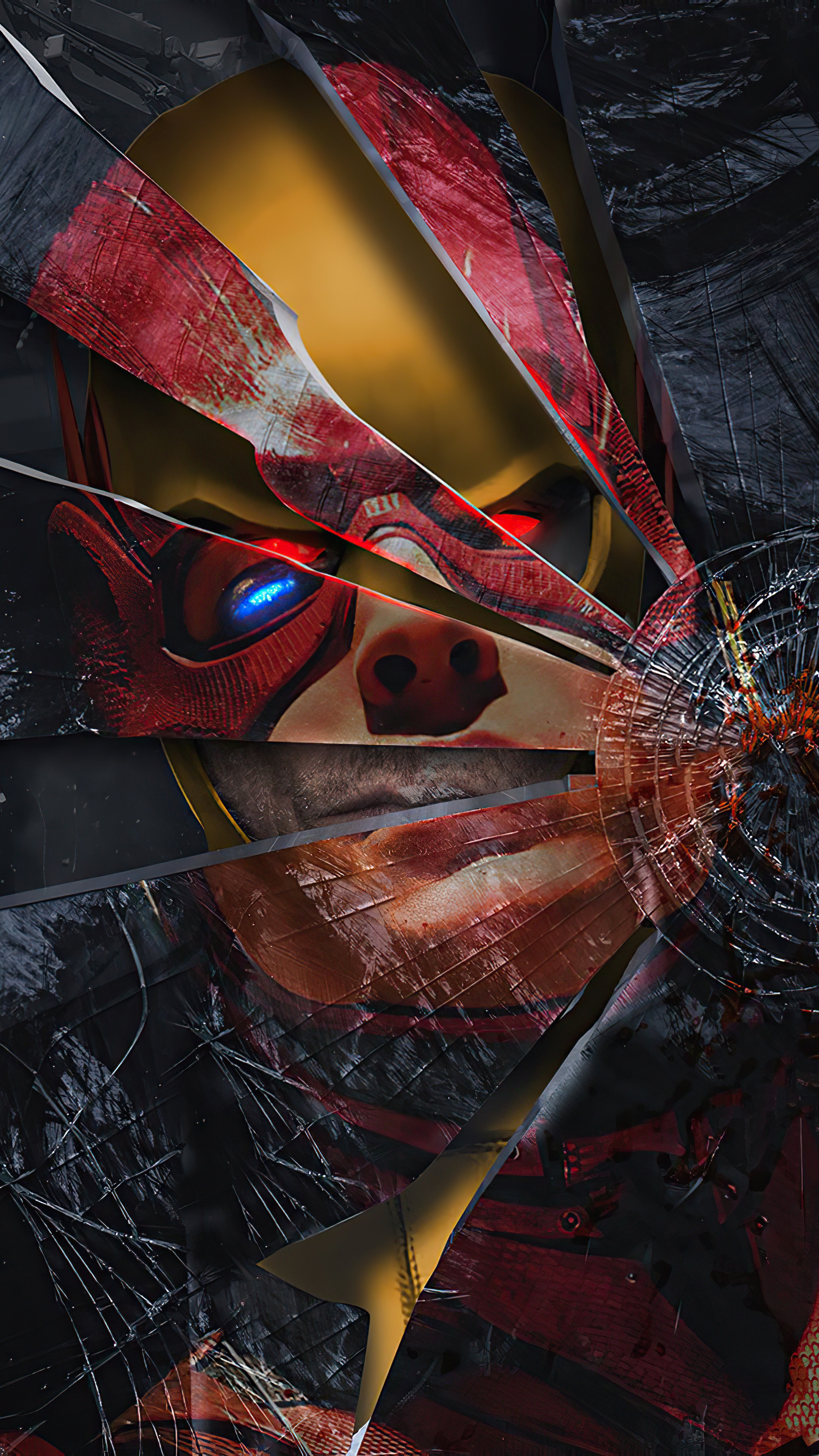 Reverse Flash from DC Comics artwork HD Phone Wallpaper