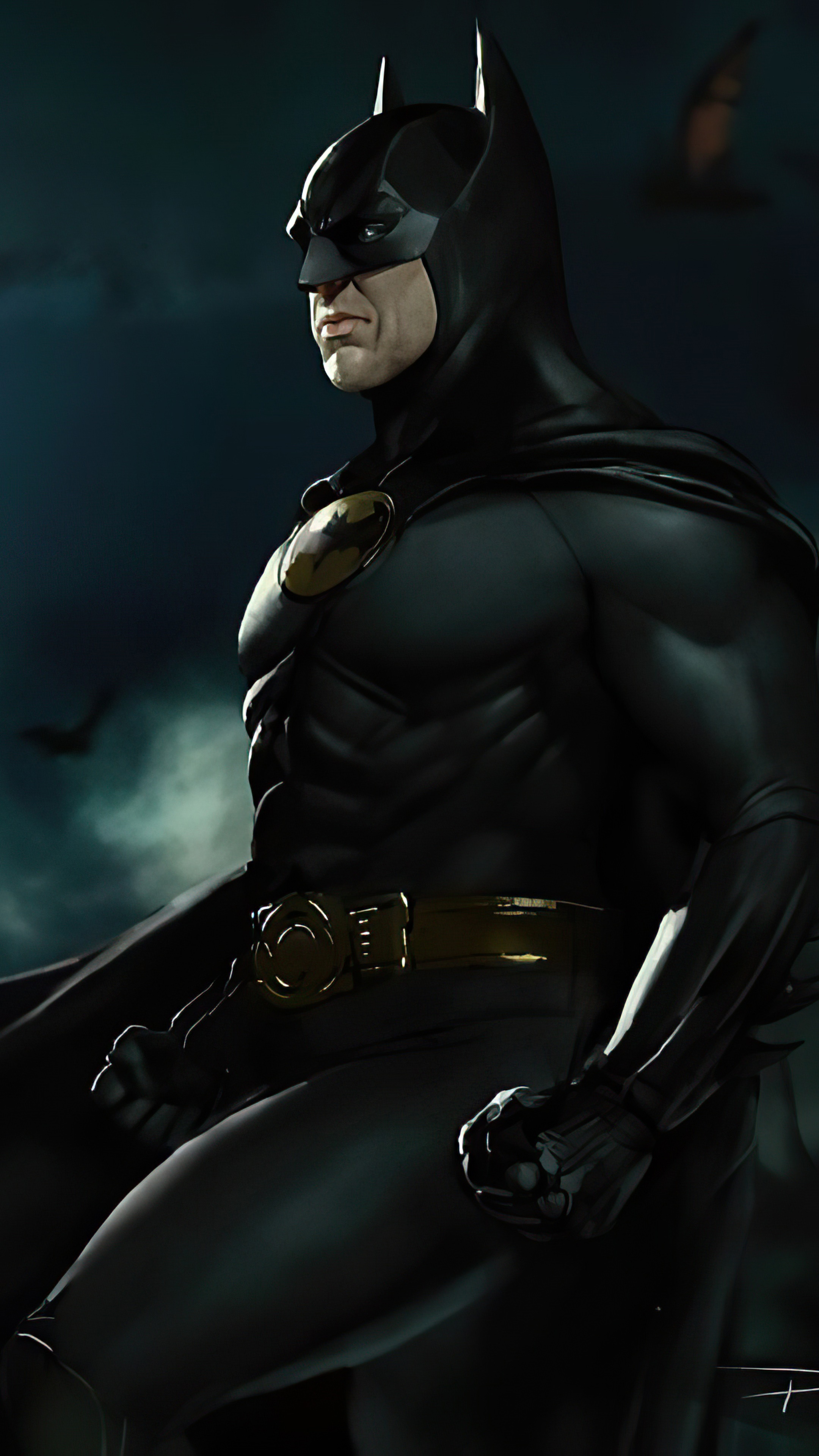 Batman artwork 4K HD Phone Wallpaper