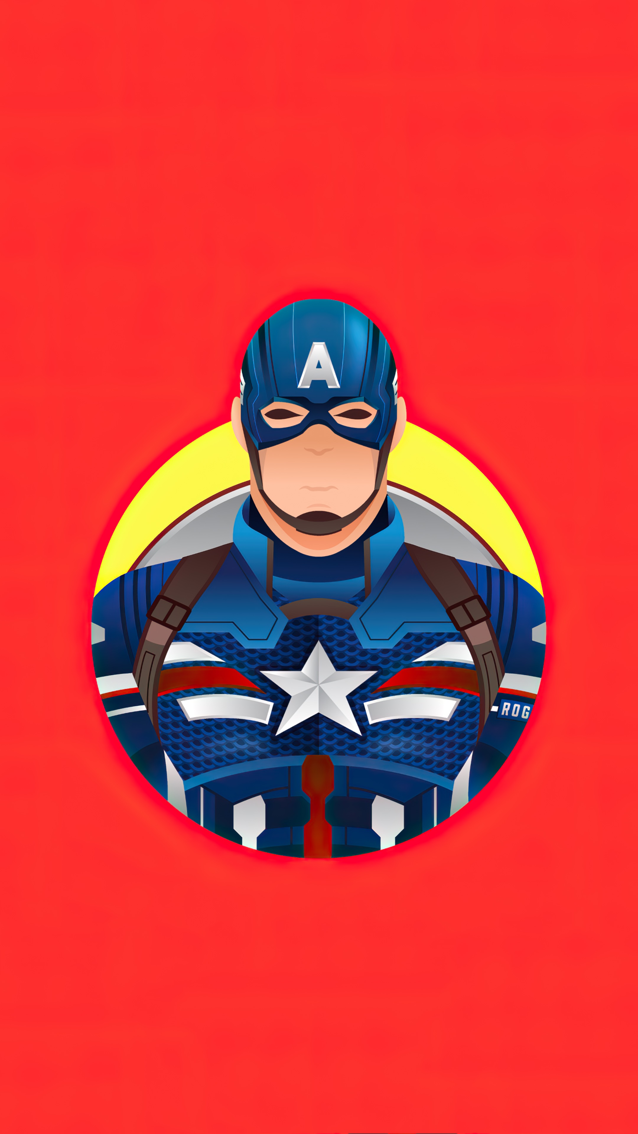 Captain America artwork HD Phone Wallpaper