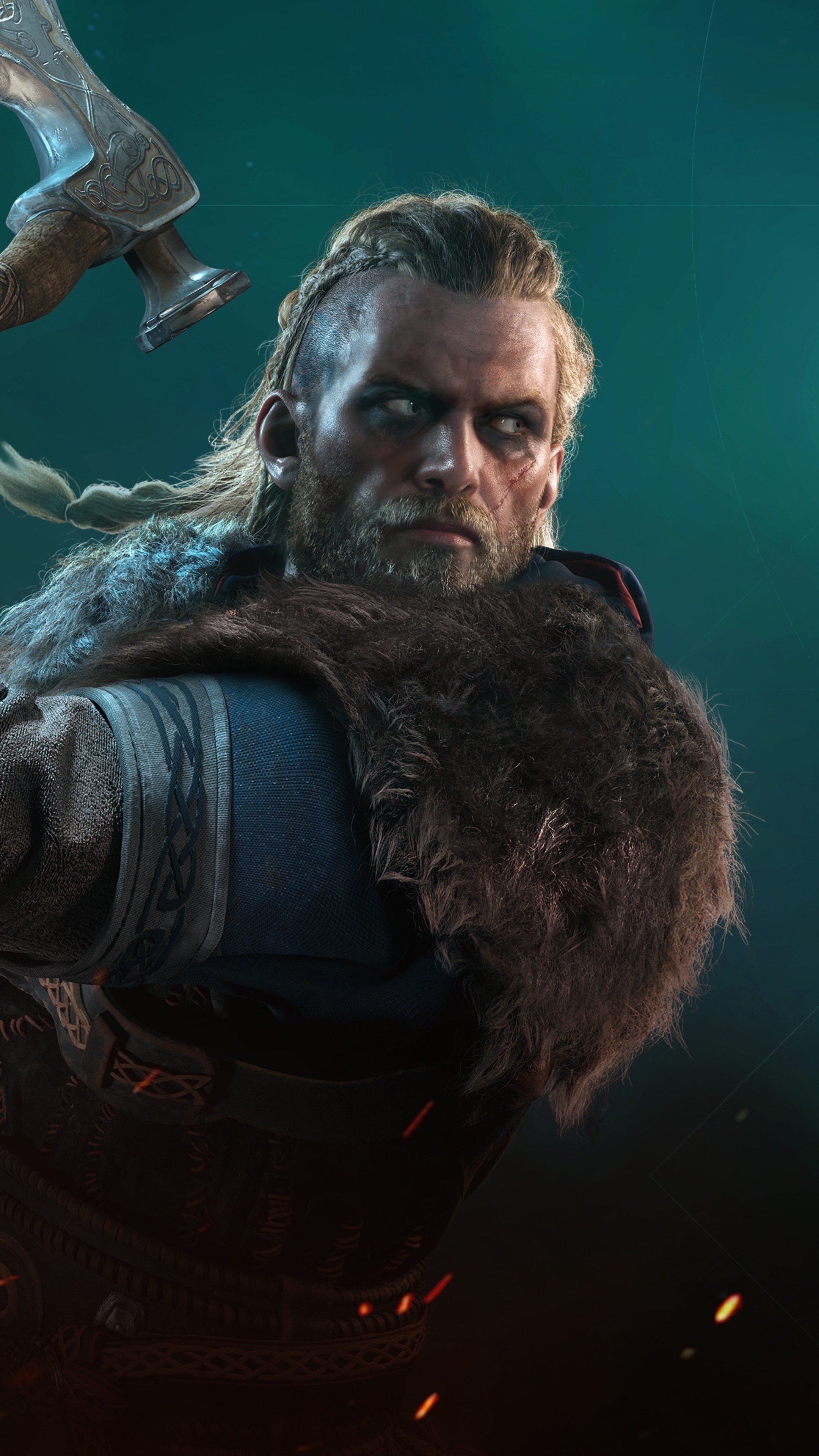 Eivor from Assassin's Creed Valhalla HD Phone Wallpaper