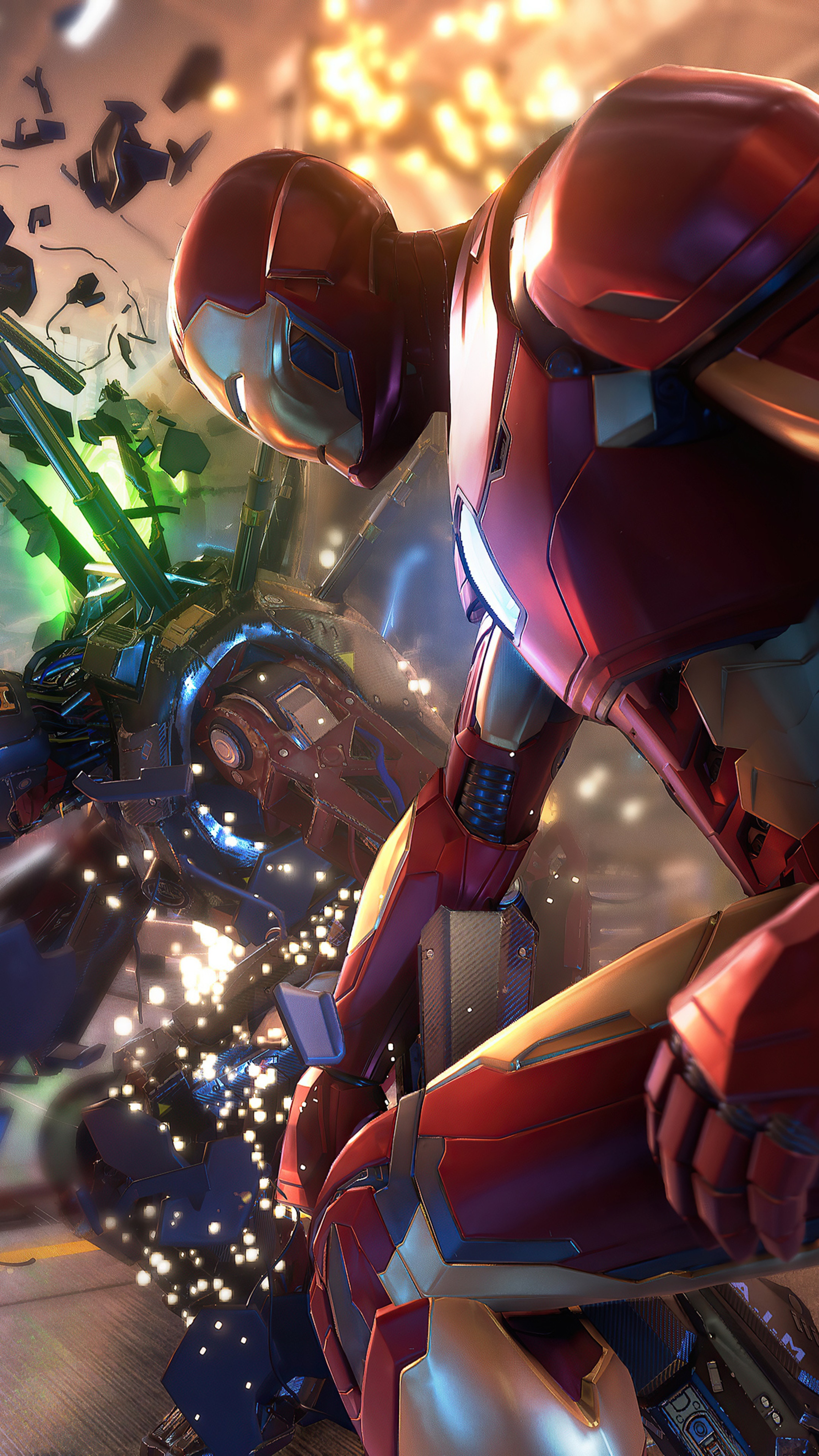 Iron Man from Marvel's Avengers 4K HD Phone Wallpaper