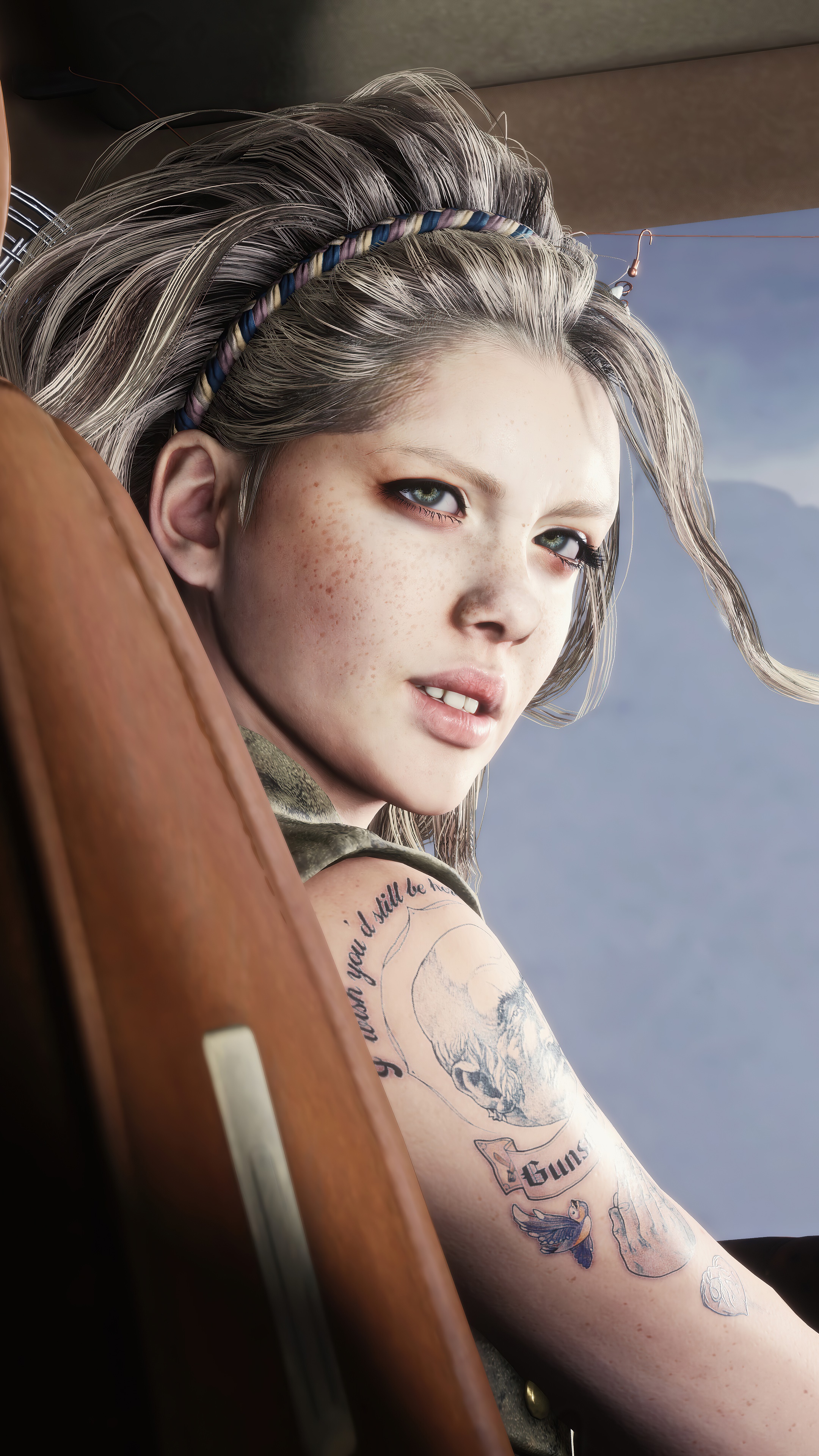 Nico from Devil May Cry 5 4K HD Phone Wallpaper