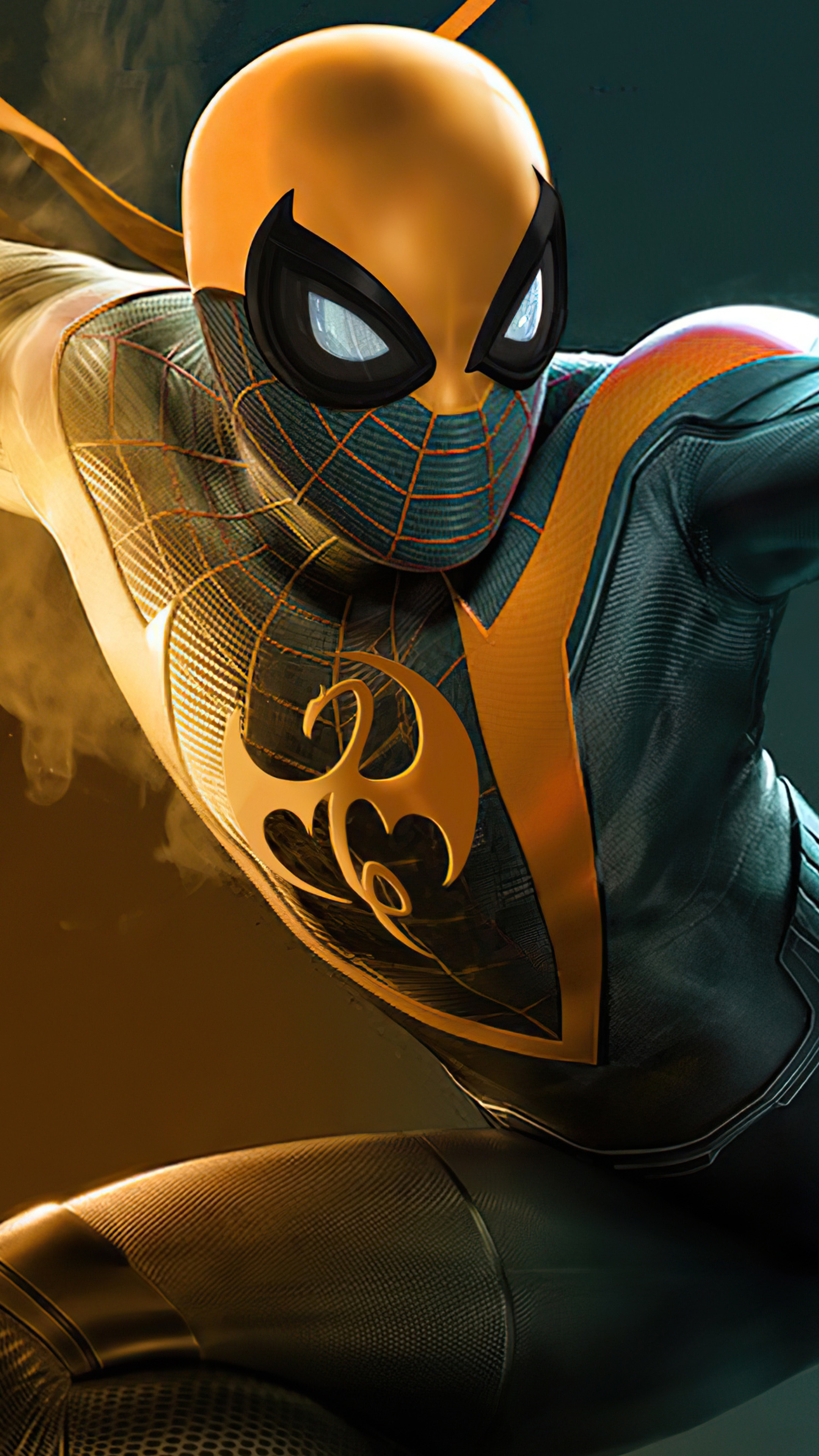 Spider-Man from Marvel's Spider-Man: Miles Morales 4K HD Phone Wallpaper