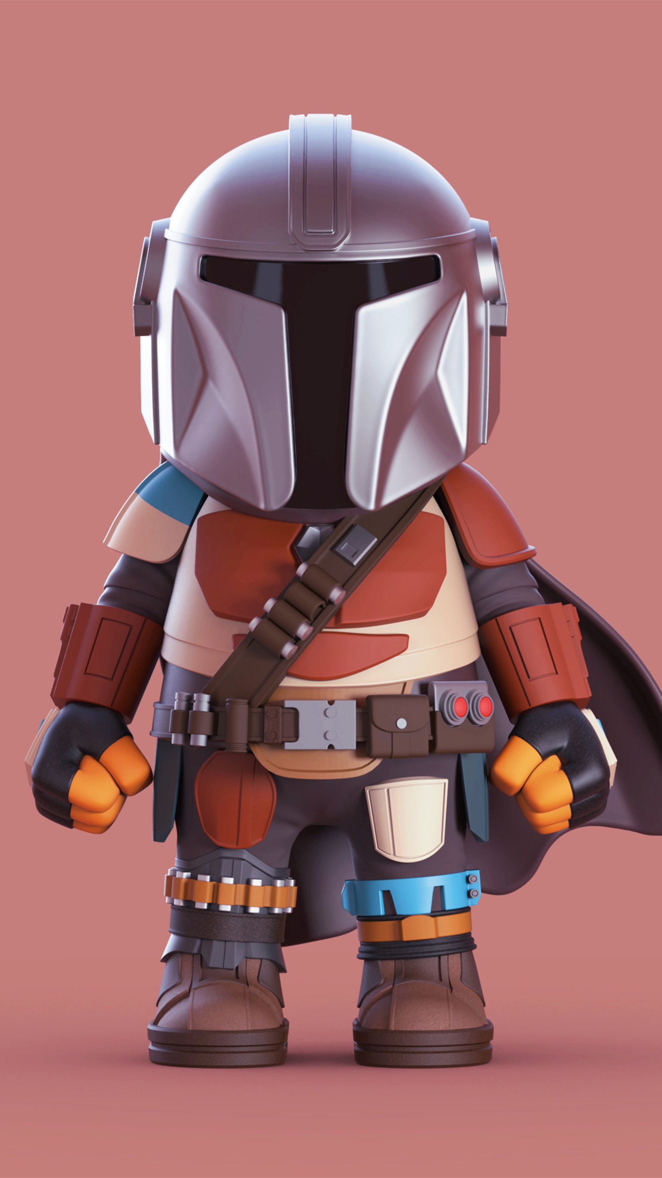 The Mandalorian from Star Wars 4K HD Phone Wallpaper