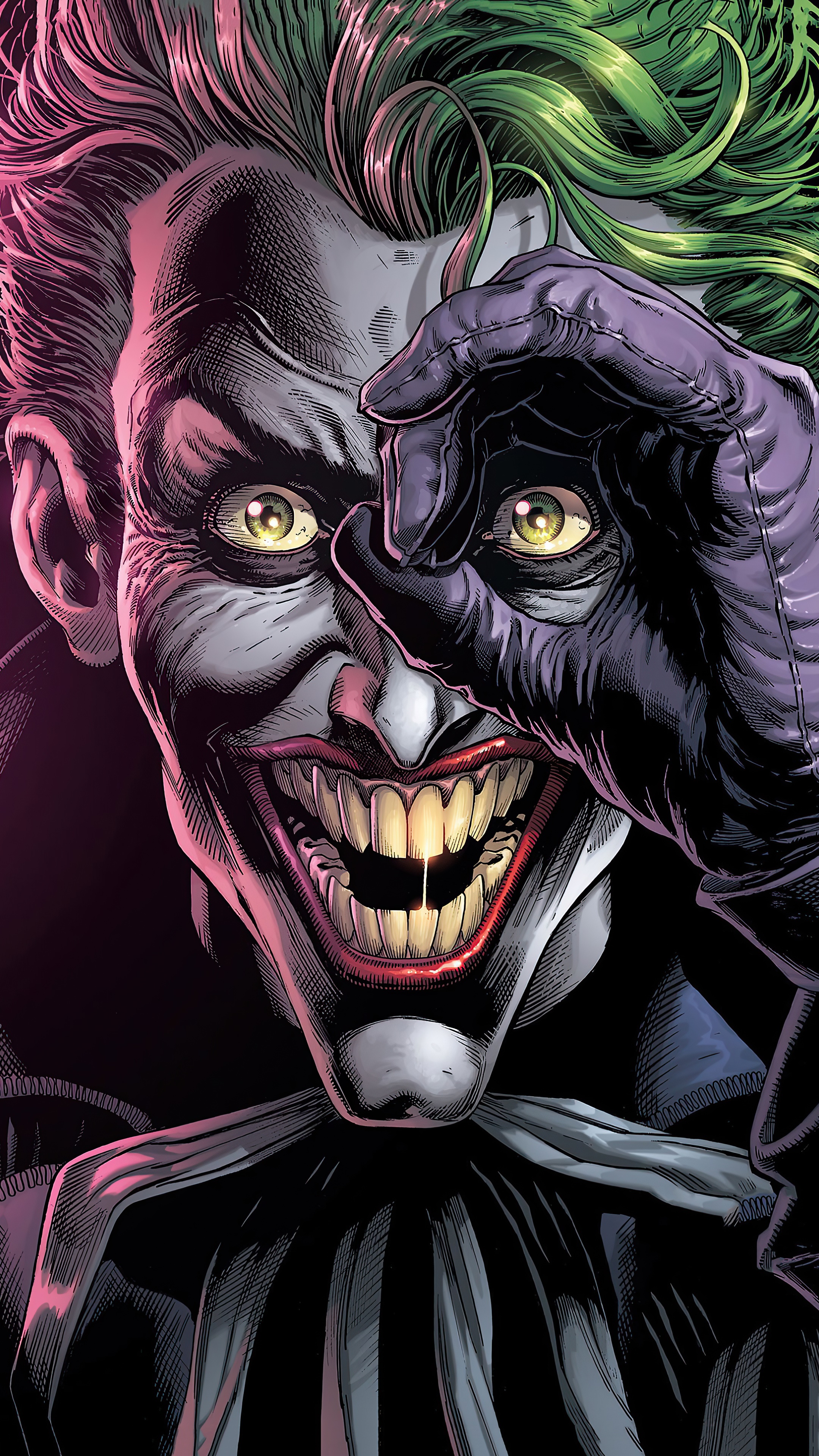 Joker from DC Comics 4K HD Phone Wallpaper