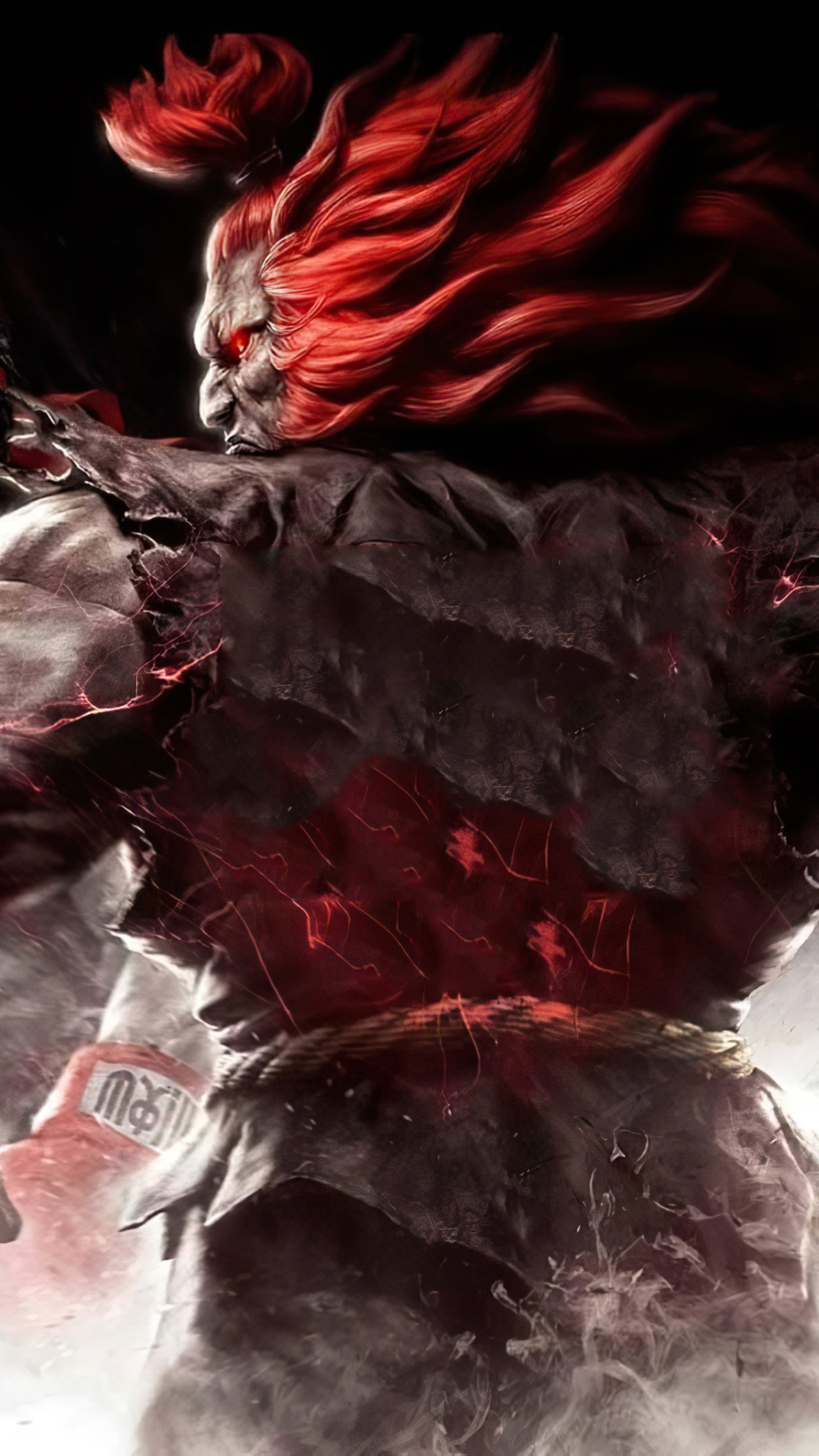 Akuma from Street Fighter V 4K HD Phone Wallpaper