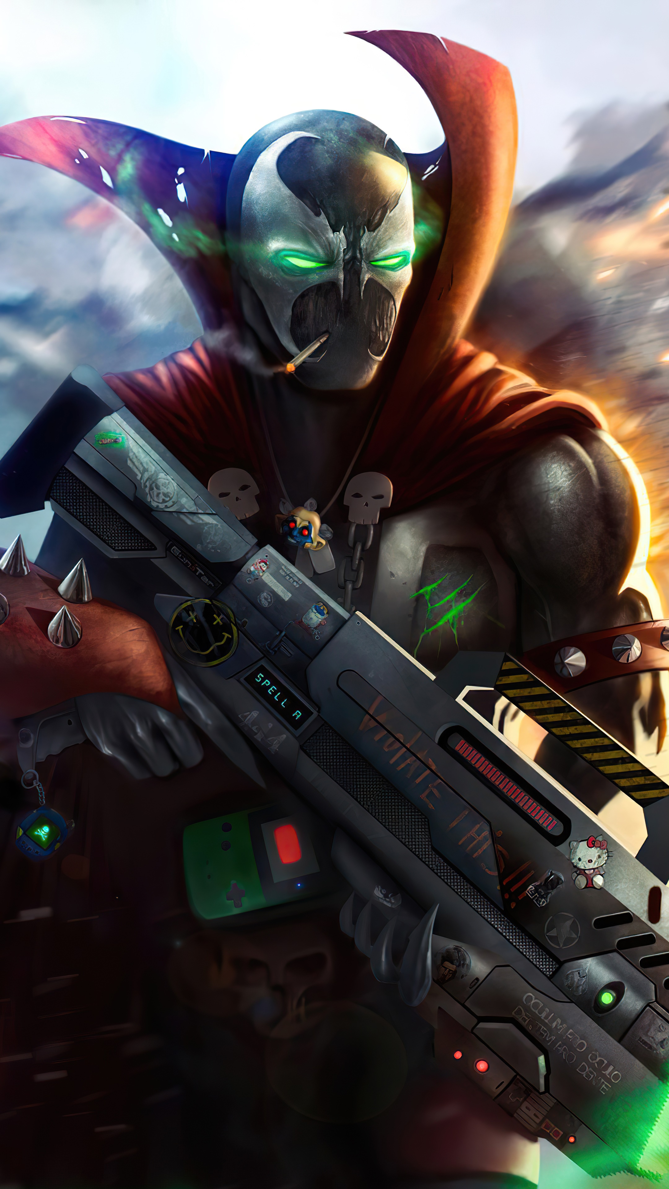 Spawn from DeviantArt 4K HD Phone Wallpaper