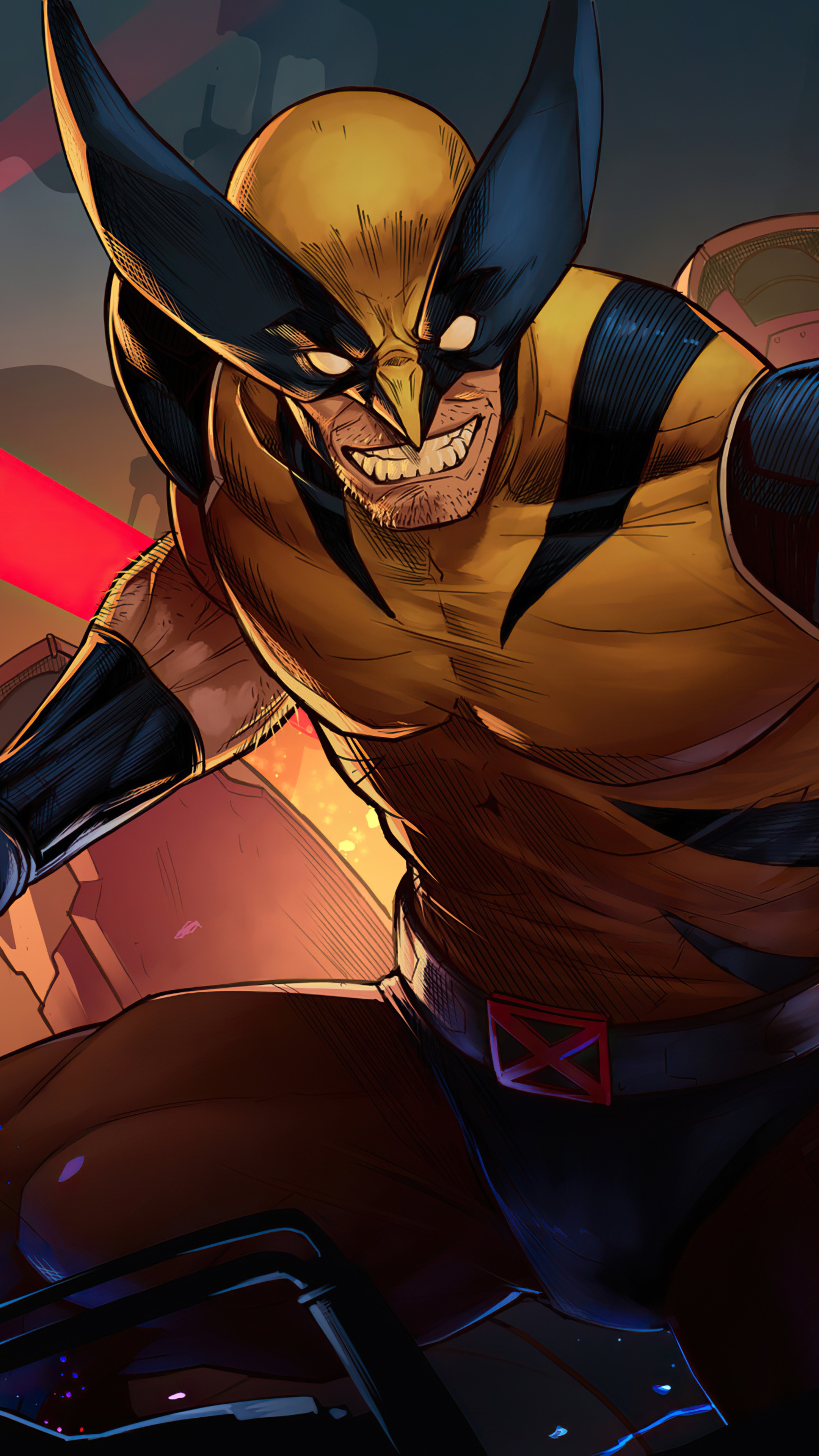Wolverine artwork HD Phone Wallpaper