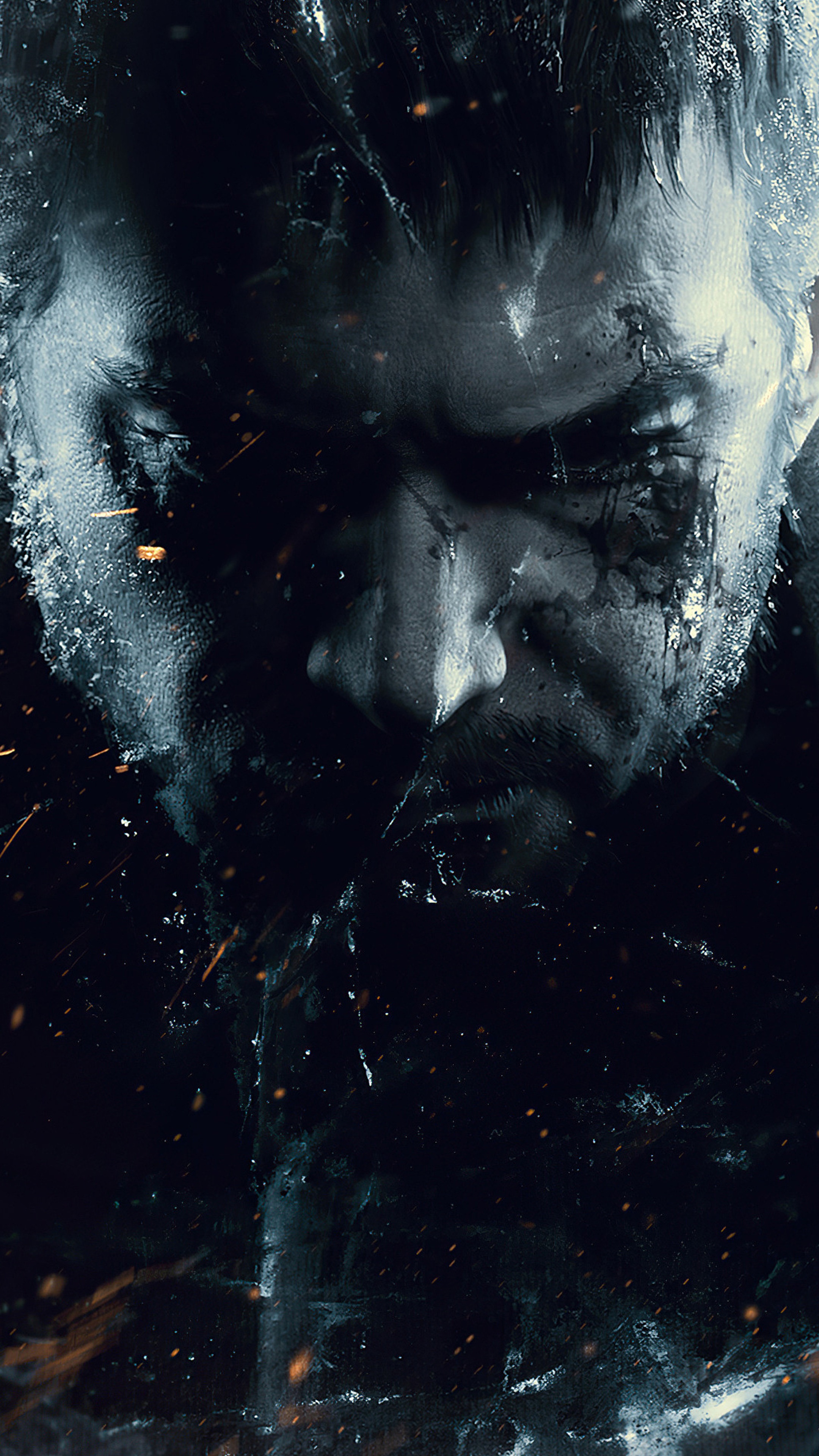 Ethan Winters from Resident Evil Village 4K HD Phone Wallpaper