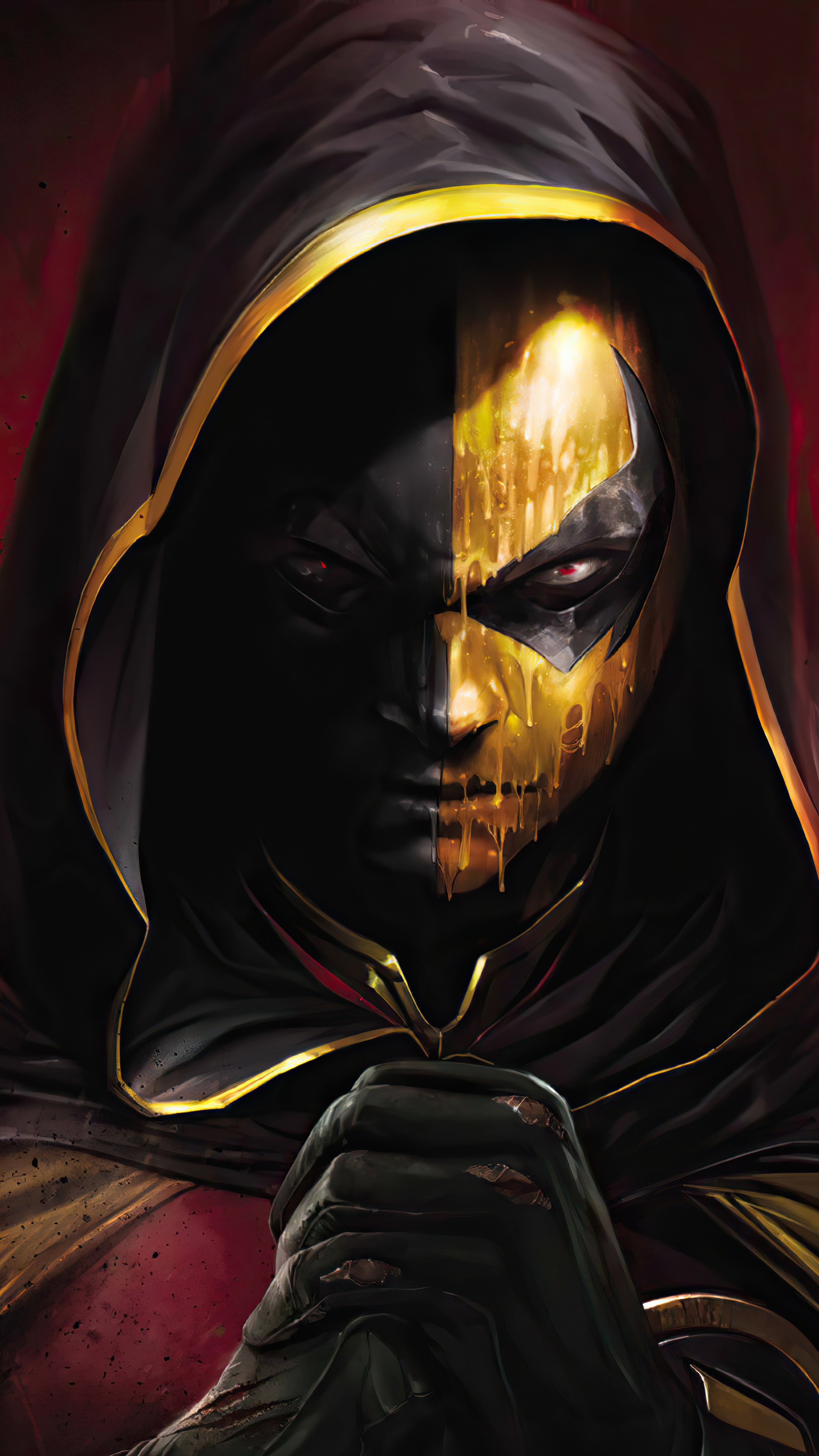 Robin from DC Comics artwork 4K HD Phone Wallpaper