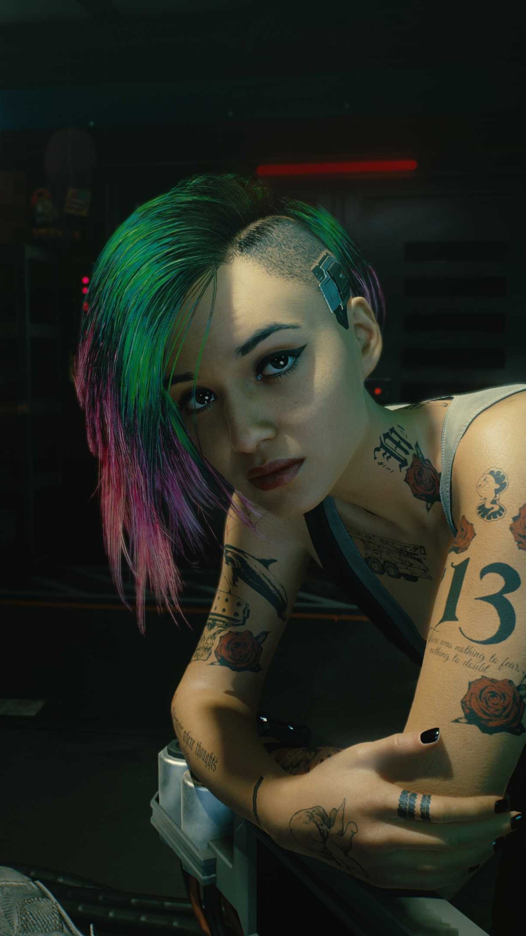 Judy Alvarez from Cyberpunk 2077 4K HD Phone Wallpaper