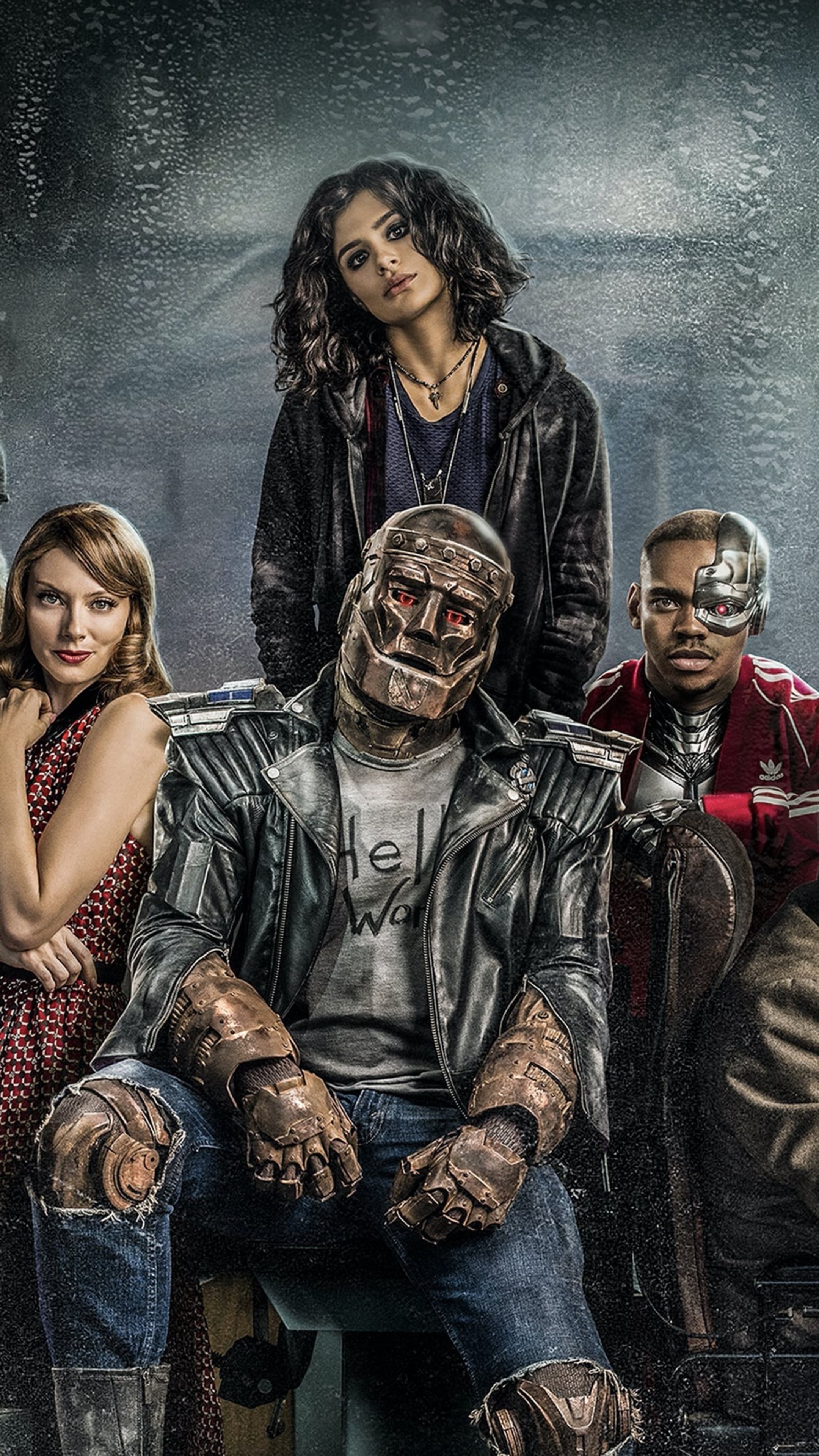 Doom Patrol characters in 4K HD Phone Wallpaper